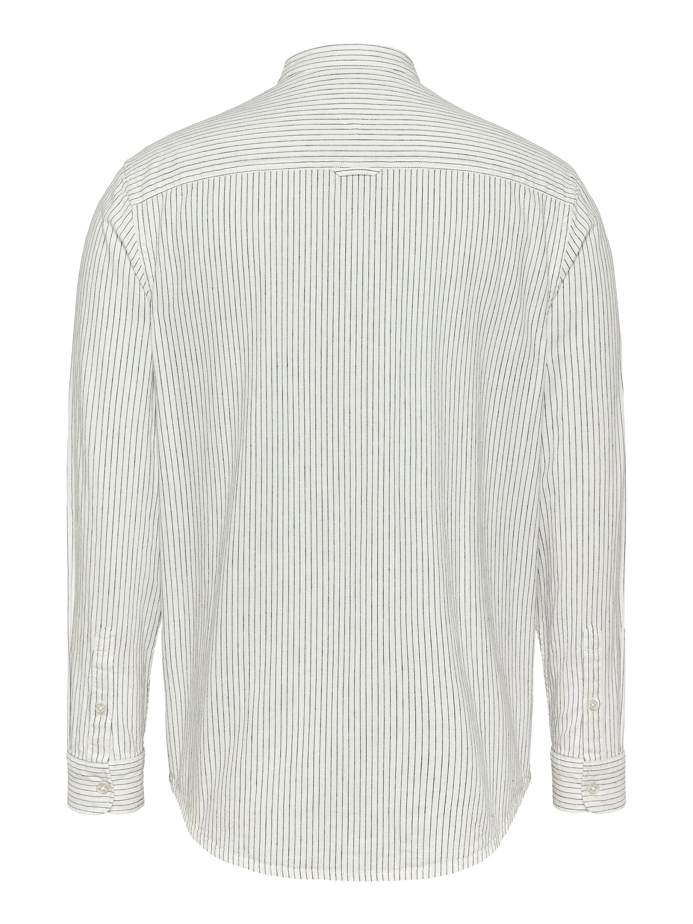 TOMMY JEANS Overhemd met lange mouwen TJM LINEN MIX BND STP SHRT EXT