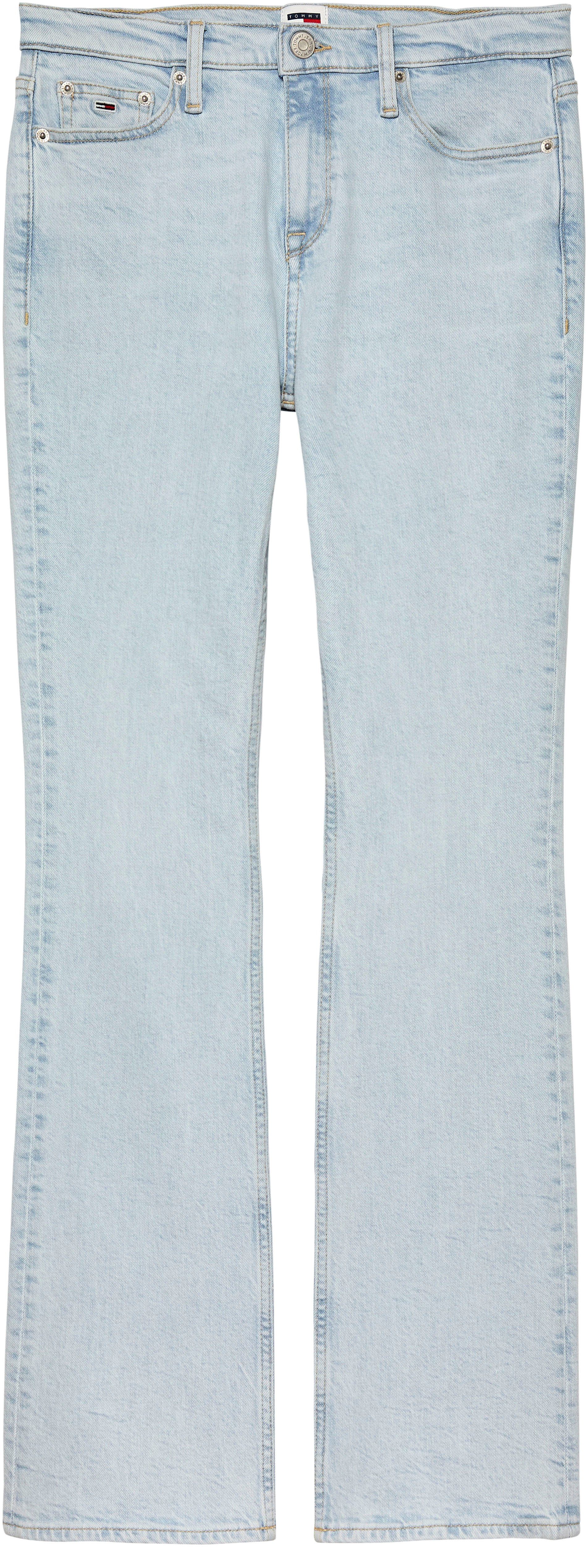 TOMMY JEANS Bootcut jeans Maddie met tommy jeans merklabel & badge