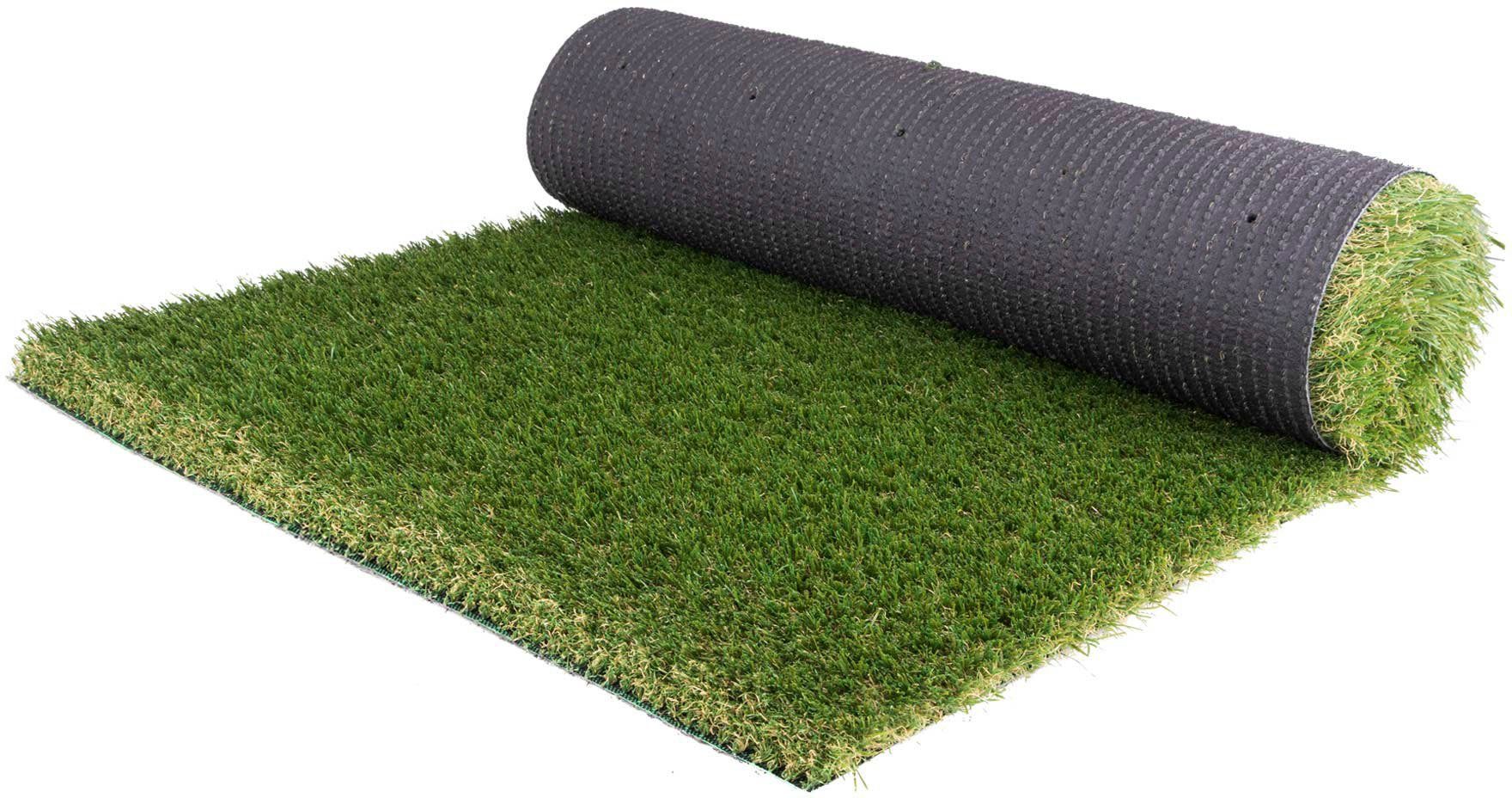 Primaflor-Ideen in Textil Kunstgras MIDSOMMAR realistische look, met drainagefunctie, ideaal voor balkon & terras