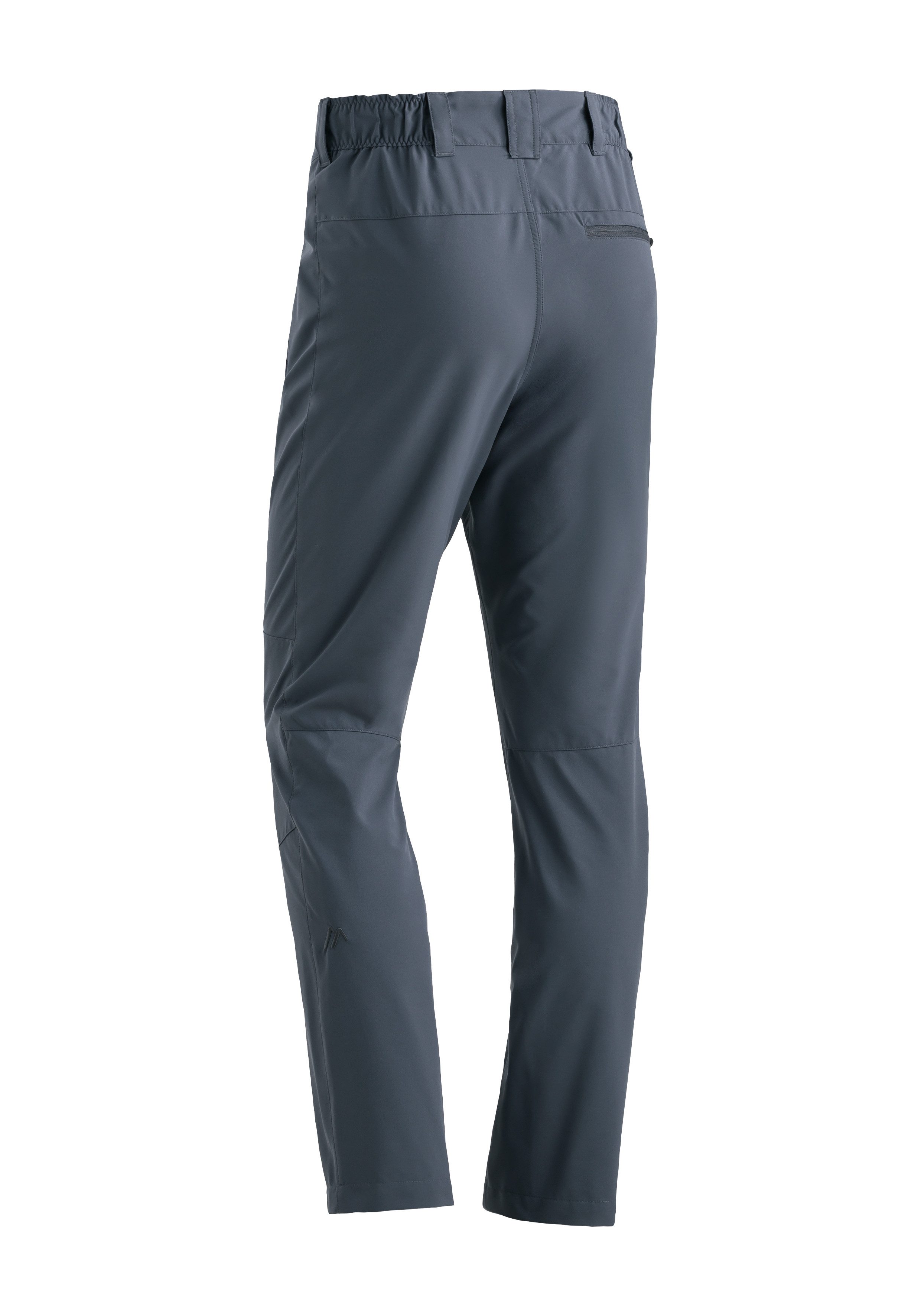 Maier Sports Outdoorbroek Nil Loop Heren wandelbroek, functionele broek met zakken + riem, regular fit