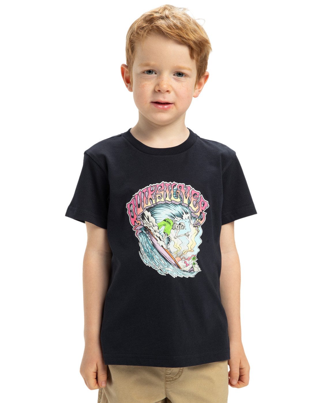 Quiksilver Shirttop Times Up heren shirts maat 3(91-100cm) zwart