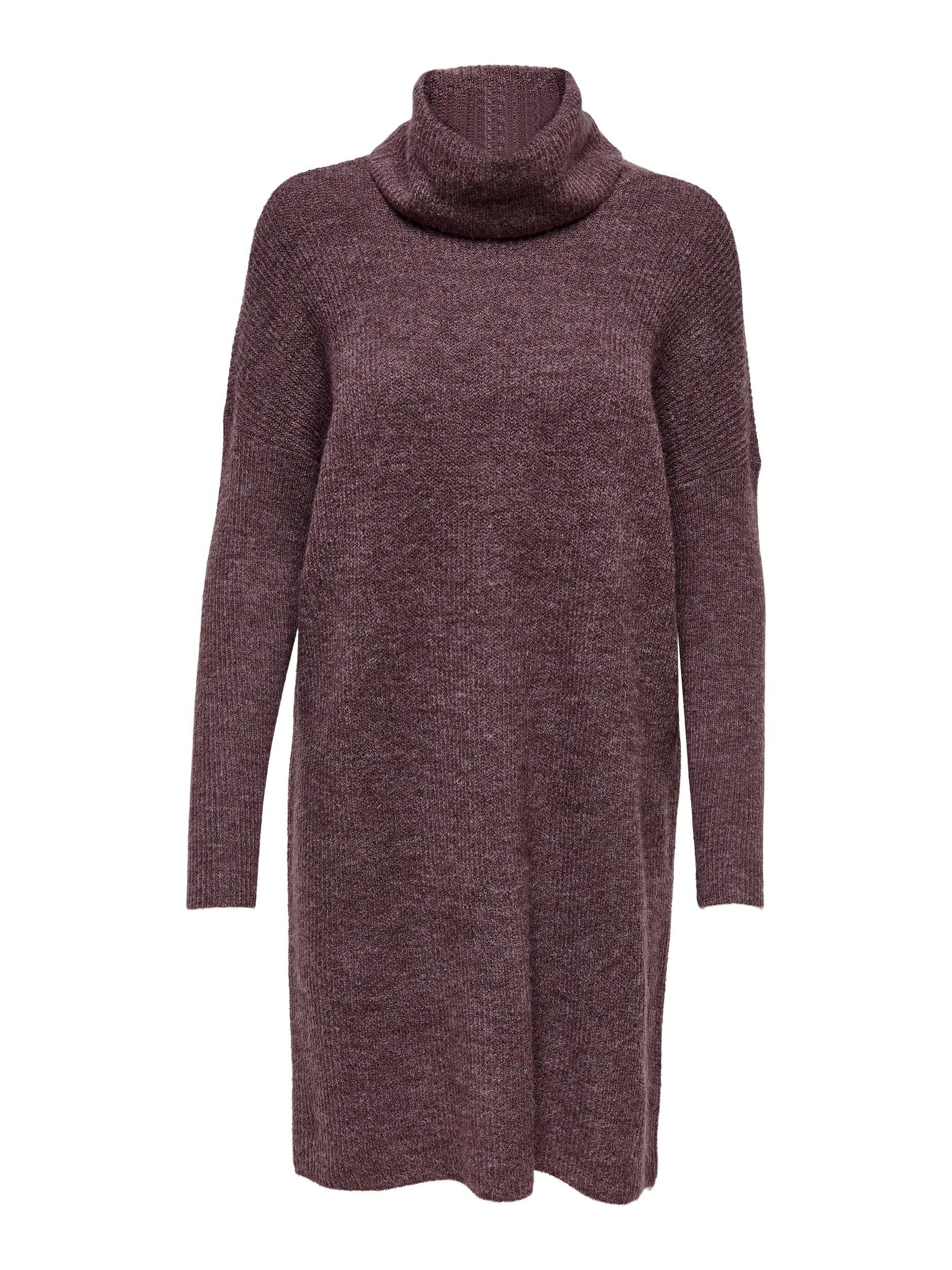 Only Gebreide jurk ONLJANA L/S COWLNCK DRESS