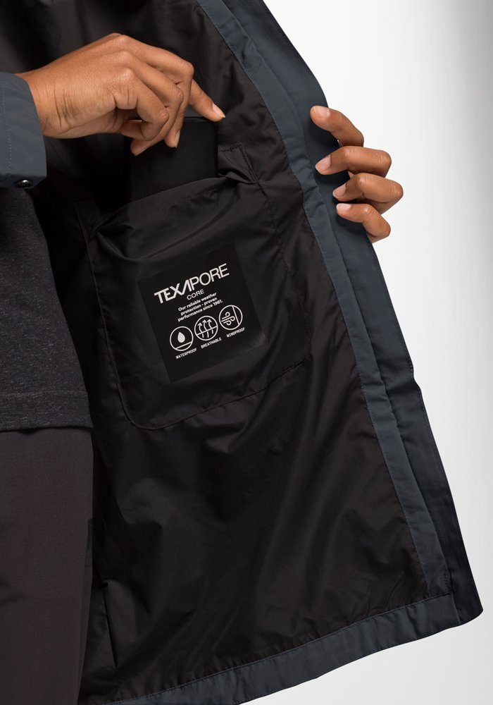 Jack Wolfskin Regenjas NORDEN PORT COAT W
