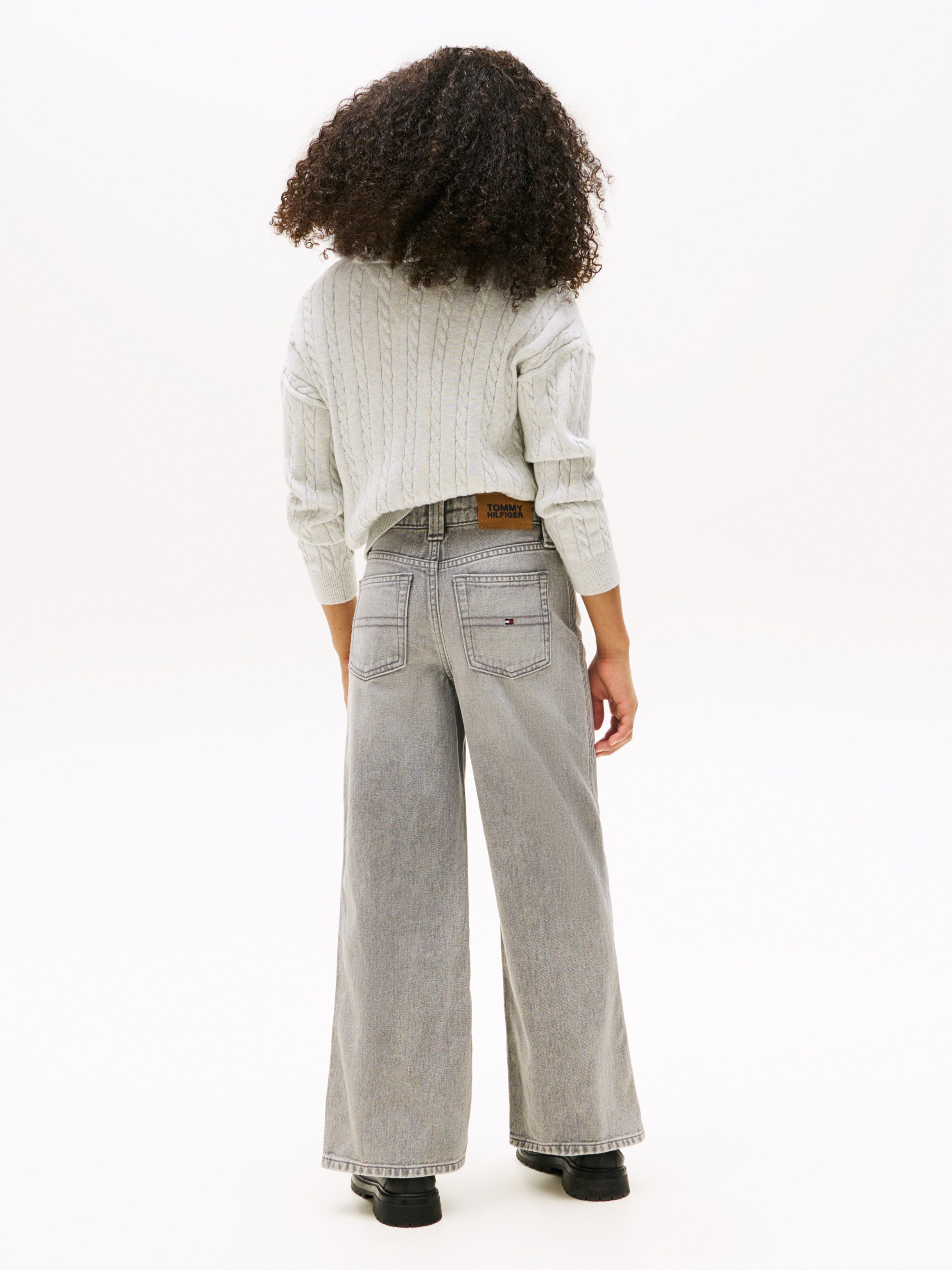 Tommy Hilfiger Wijde jeans Mabel voor kinderen tot 16 jaar