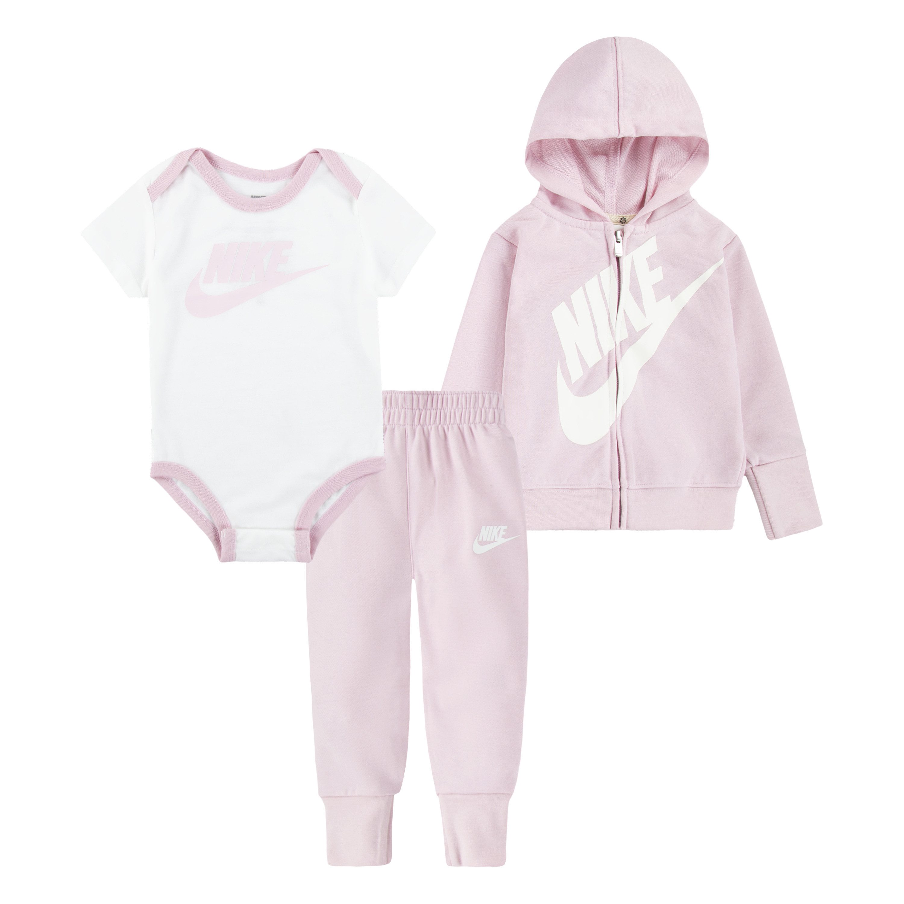 Nike Sportswear Babyuitzet NKN SUSTAINABLE 3PC FZ SET (3-delig)