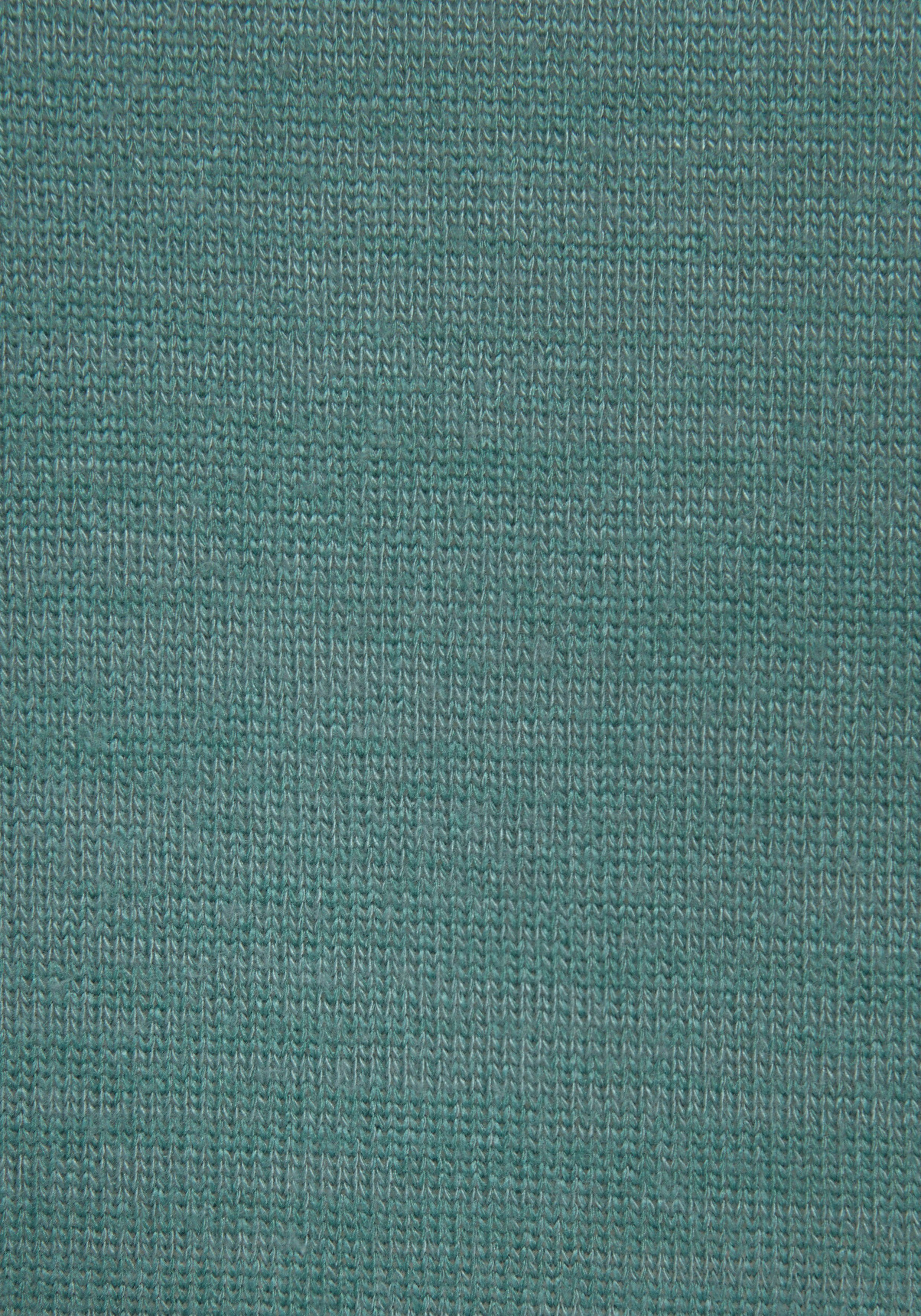 Lascana Shirt met korte mouwen Met knoopdetail aan de mouwafsluiting (set, 1-delig)