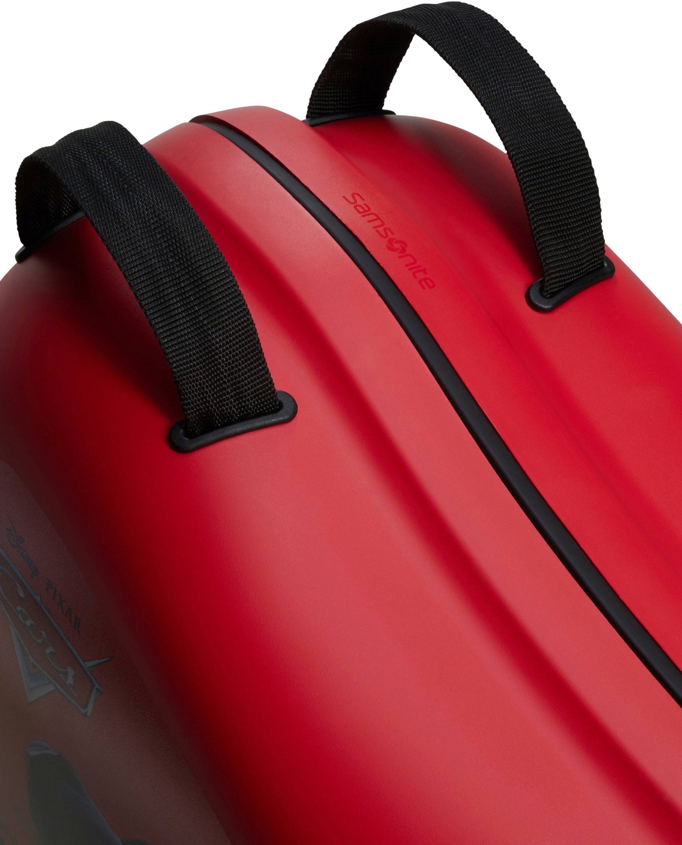 Samsonite Kinderkoffer Dream2Go Ride-on Trolley Disney Cars Kinder reis koffer handbagage om op te zitten en te trekken