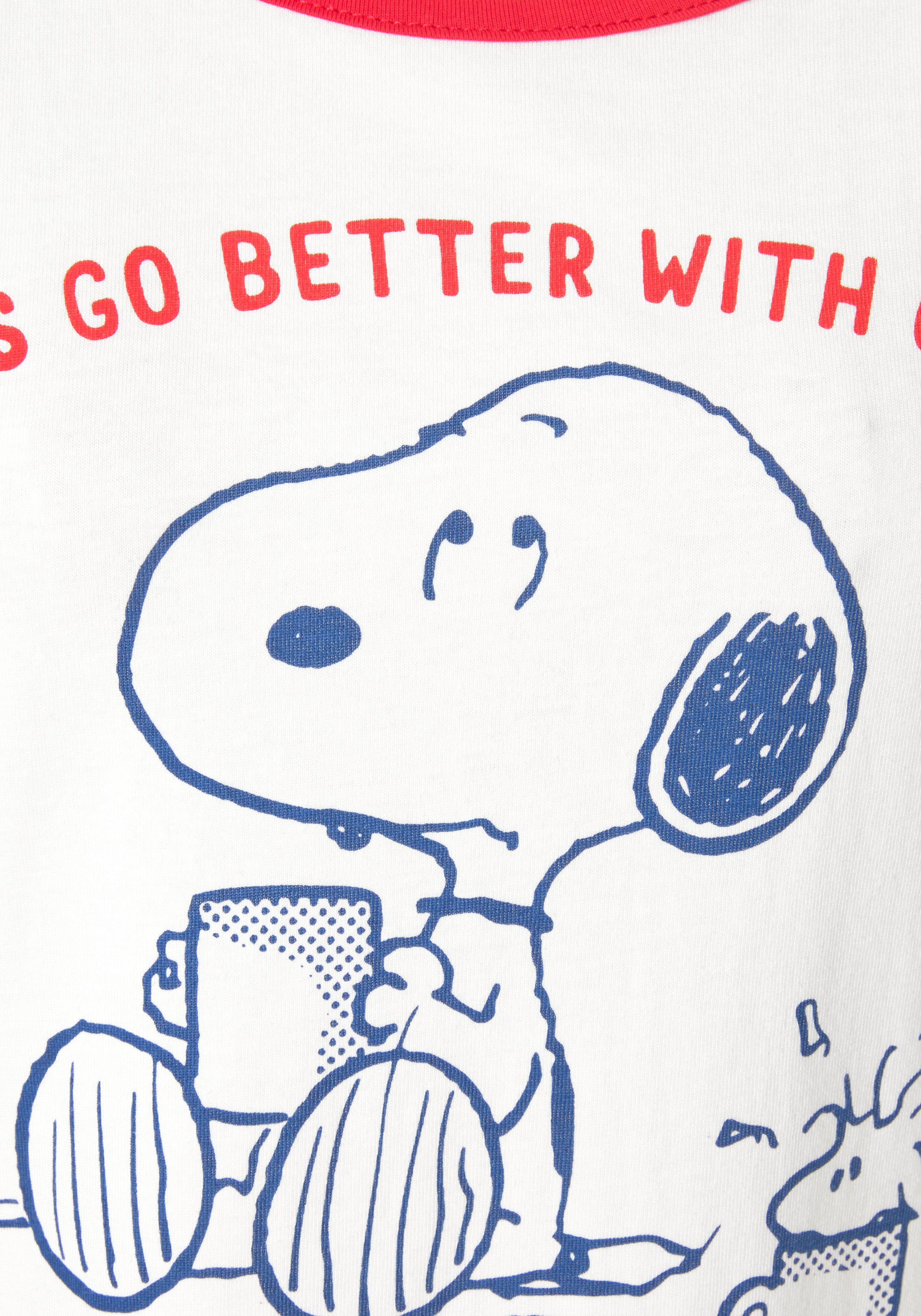 Peanuts Nachthemd met snoopy printmotief