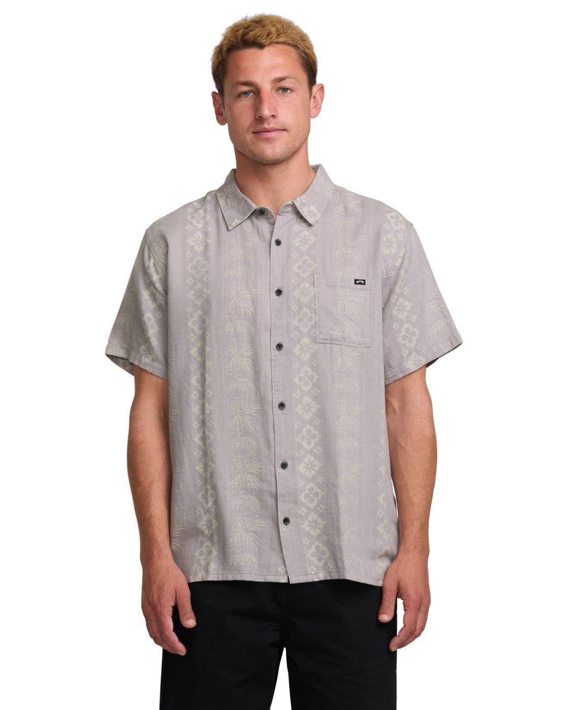 Billabong Overhemd met korte mouwen Sundays Jacquard
