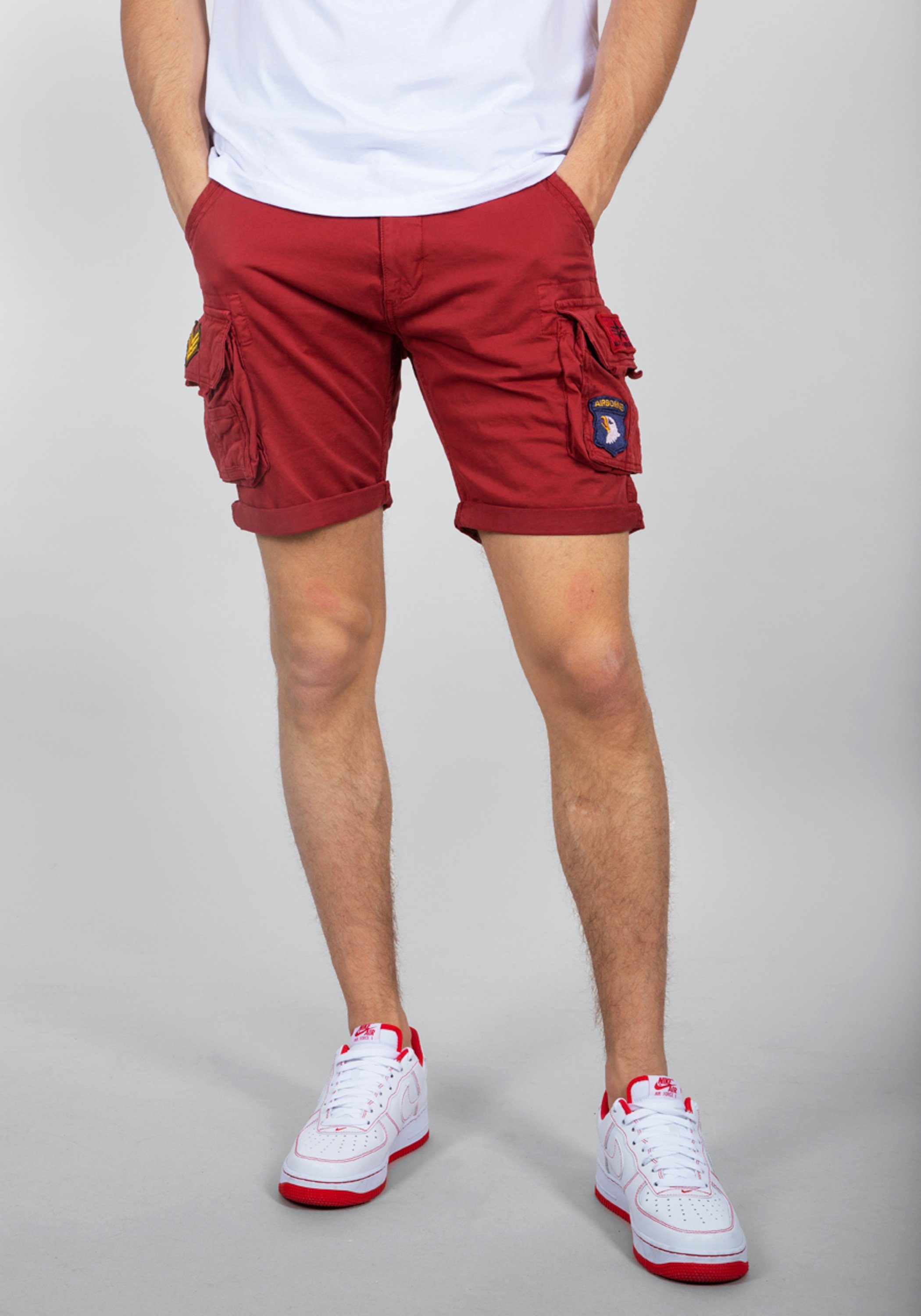 Alpha Industries Short  Men - Shorts Crew Short Patch