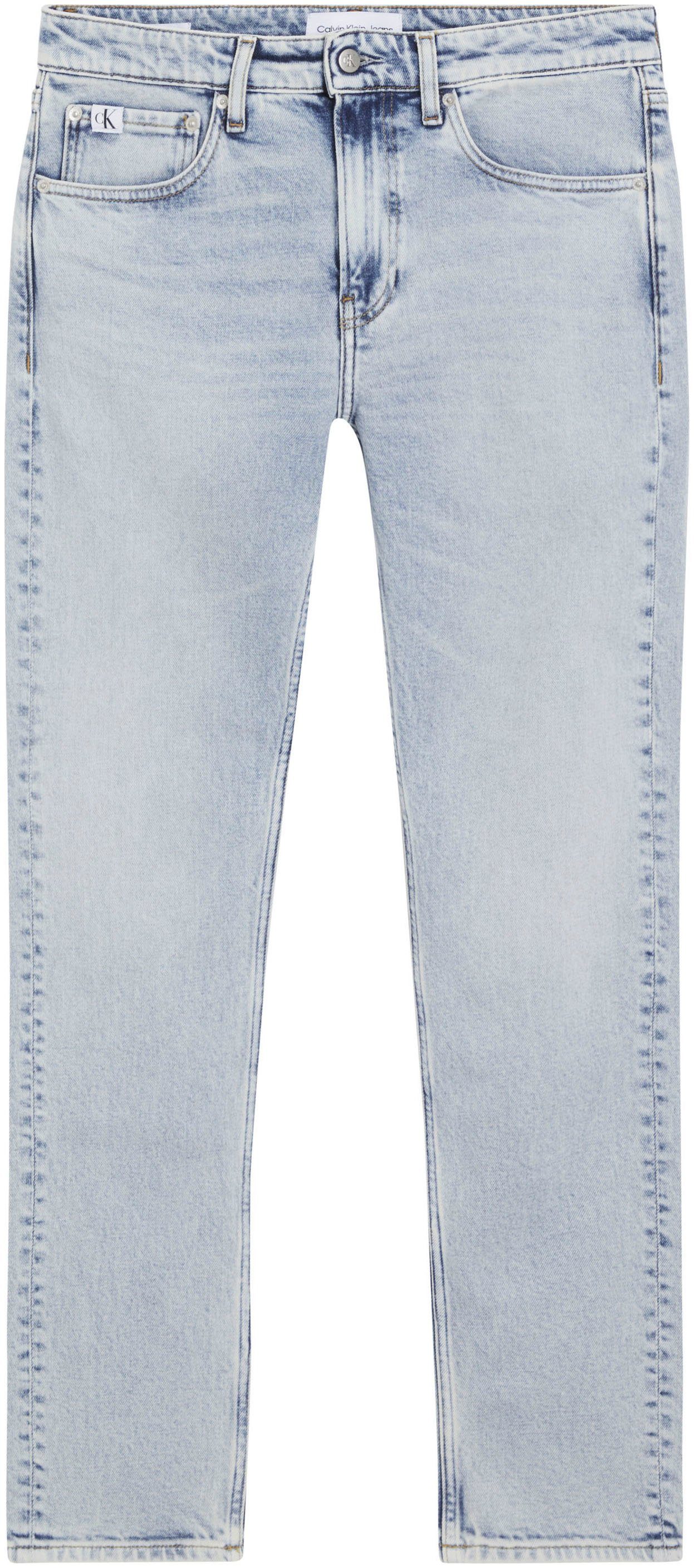 Calvin Klein Slim fit jeans SLIM TAPER in een klassiek 5-pocketsmodel