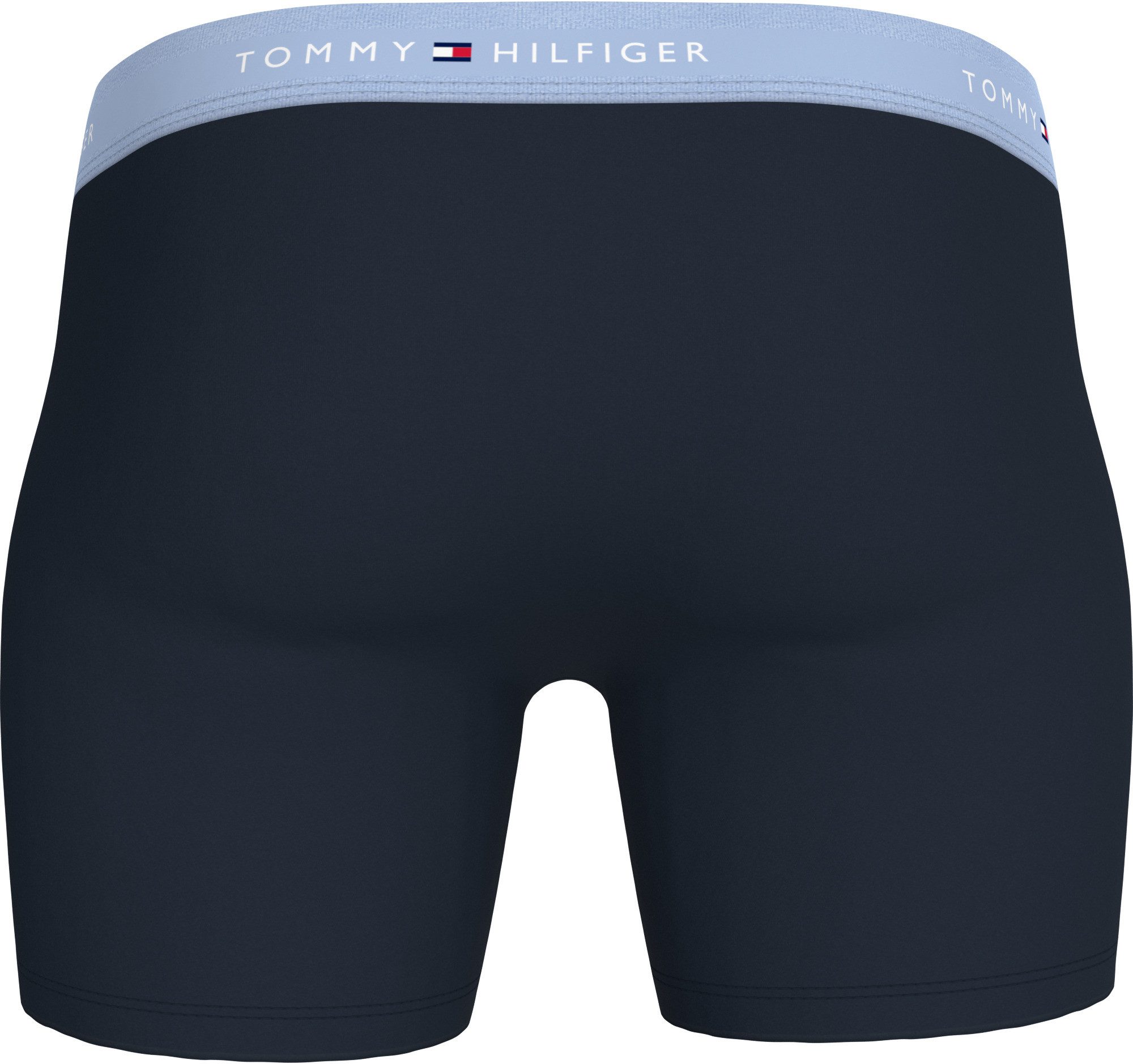 Tommy Hilfiger Underwear Boxershort 3P BOXER BRIEF WB met contrasterende logo-band (3 stuks)