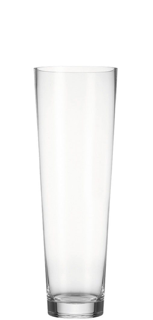 LEONARDO Vloervaas Decoratieve vaas CONISCH van glas, handgemaakt uniek stuk (1 stuk)