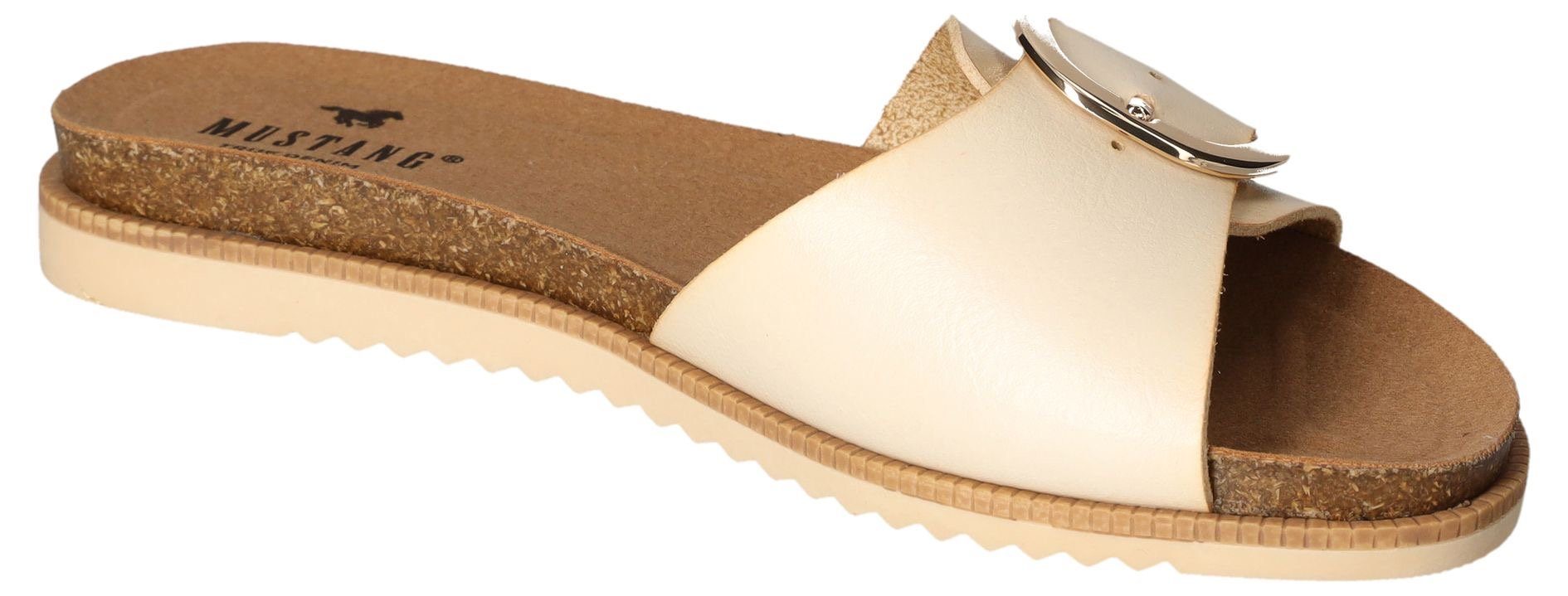 Mustang Shoes Slippers , zomerschoen, slippers, badschoen met opvallende sluiting