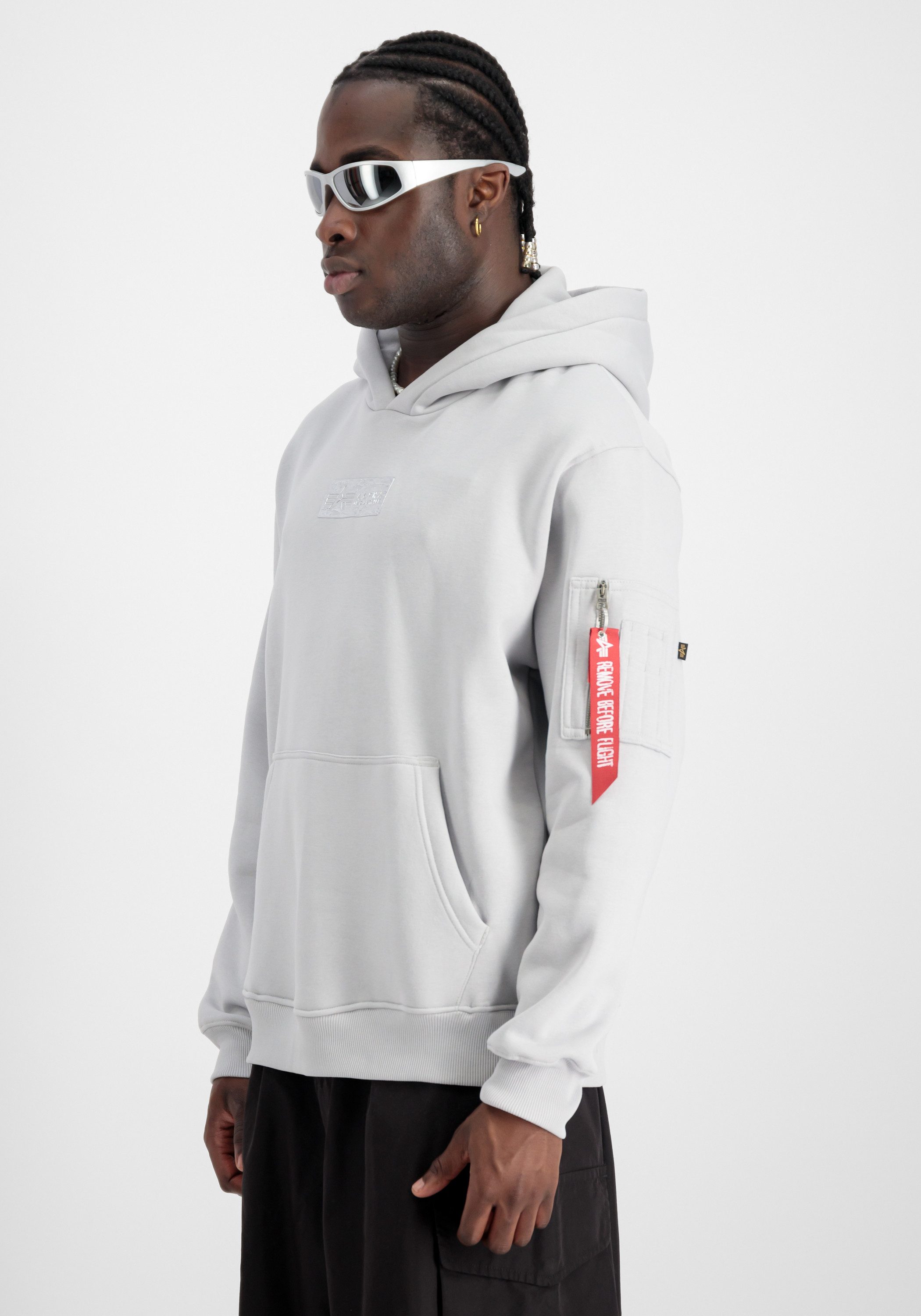 Alpha Industries Hoodie Alpha Industries Men - Hoodies Metal Plate Hoodie