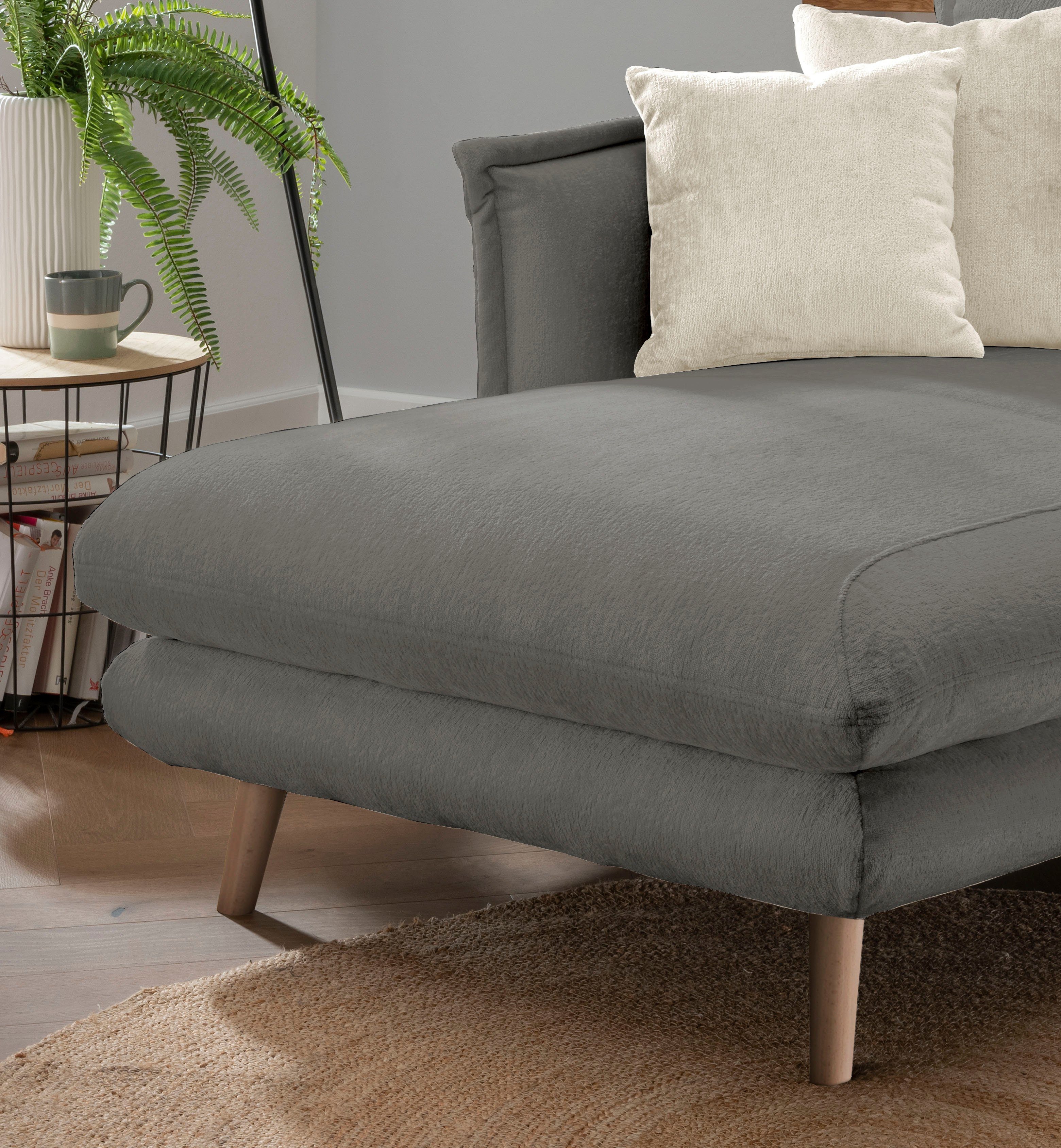 INOSIGN Loveseat LAZIO moderne fauteuil met een comfortabele bekleding, 2 stuks decoratieve sierkussens