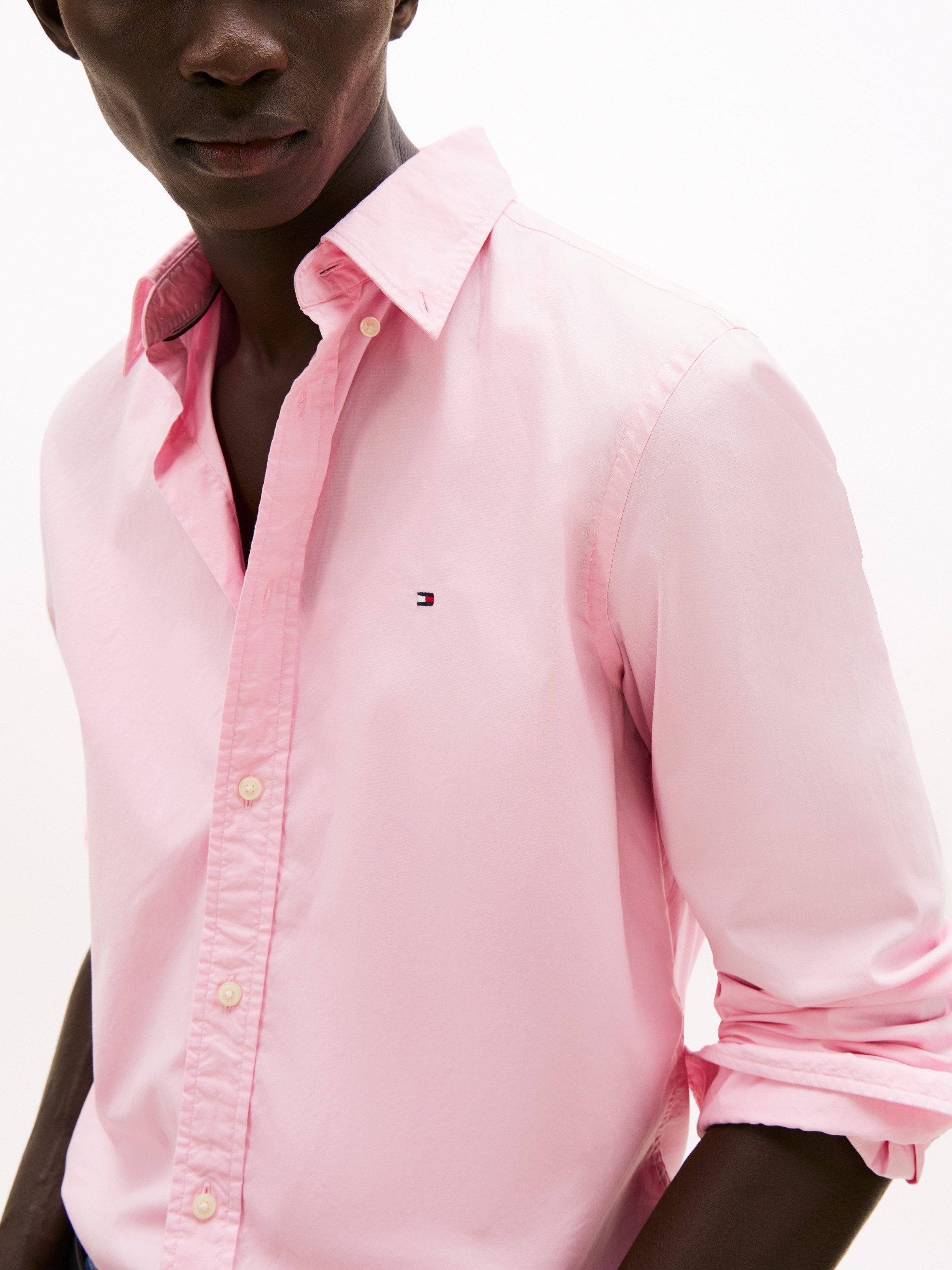 Tommy Hilfiger Businessoverhemd FLEX POPLIN SOLID RF SHIRT 1
