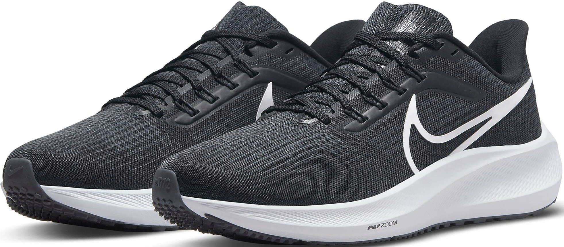 Nike Nike air zoom pegasus 39 hardloopschoenen zwart-wit dames dames