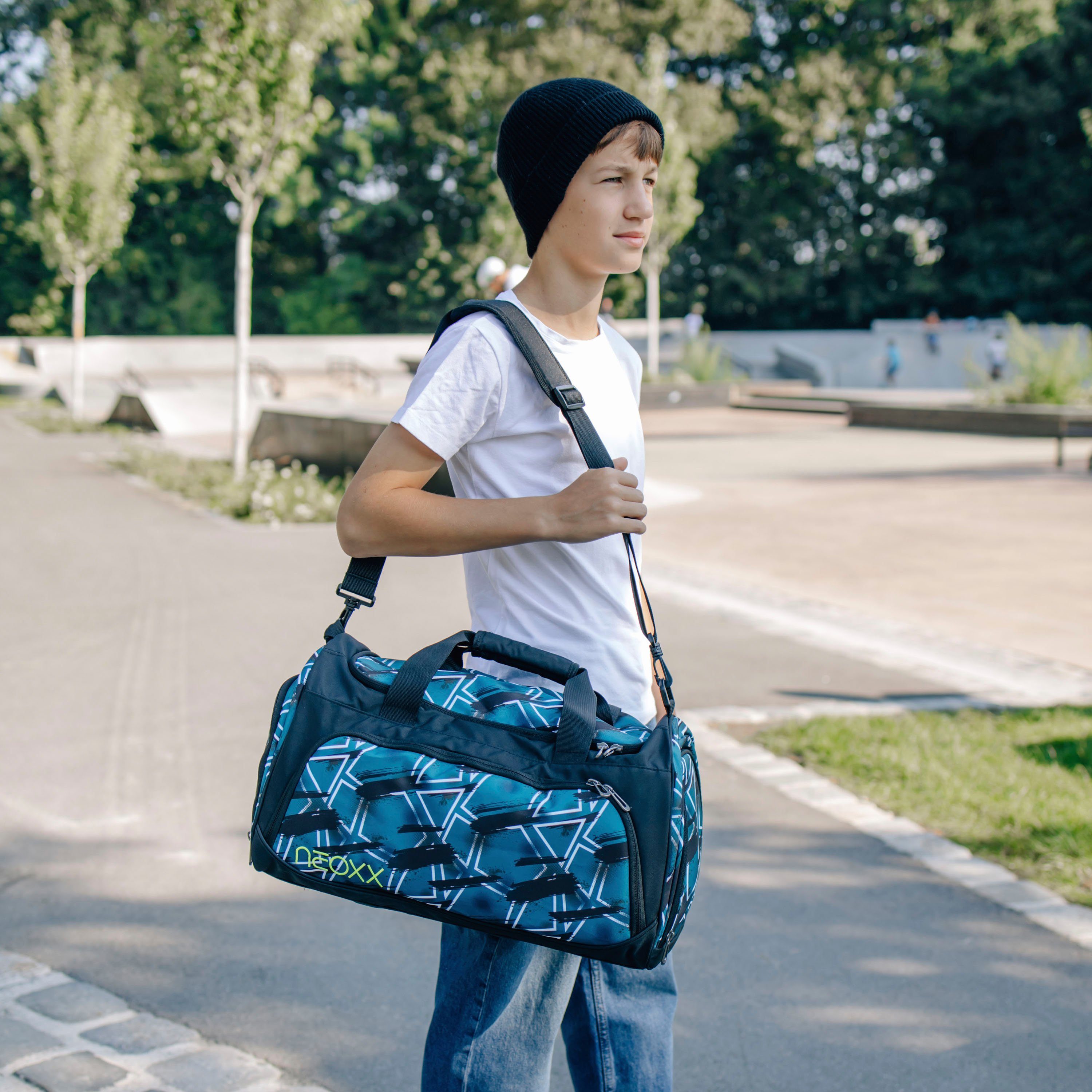 neoxx Sporttas Move, Flash Yourself gedeeltelijk van gerecycled materiaal