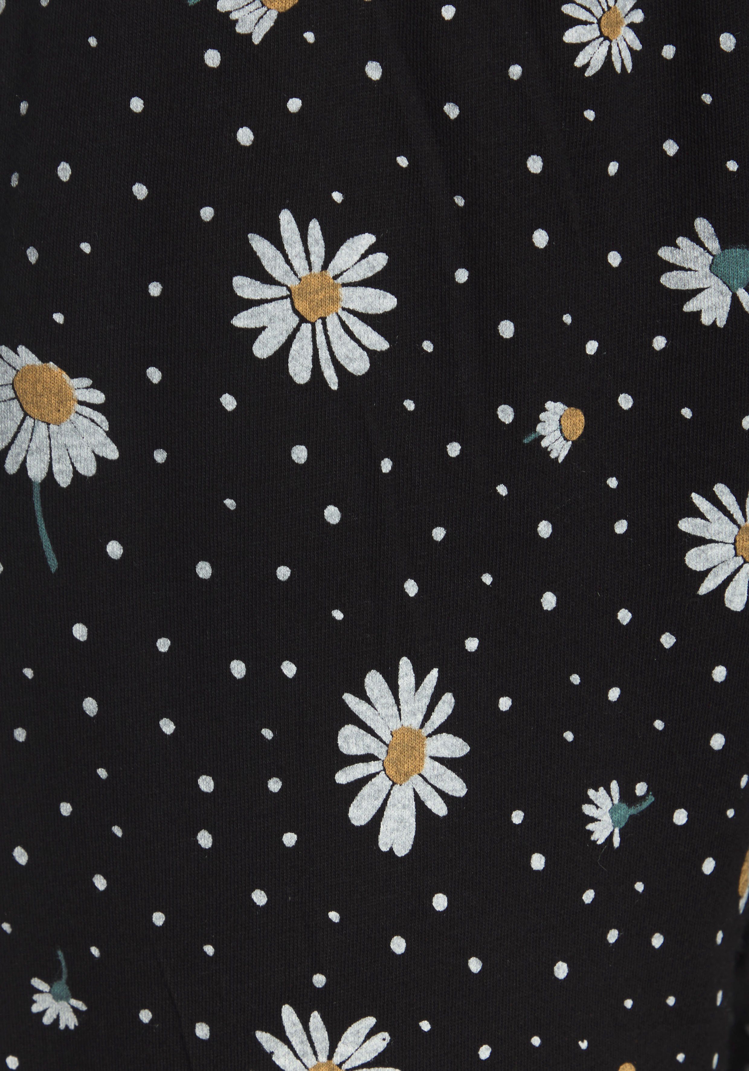 Vivance Dreams Pyjama met madeliefje-print (2-delig, 1 stuk)