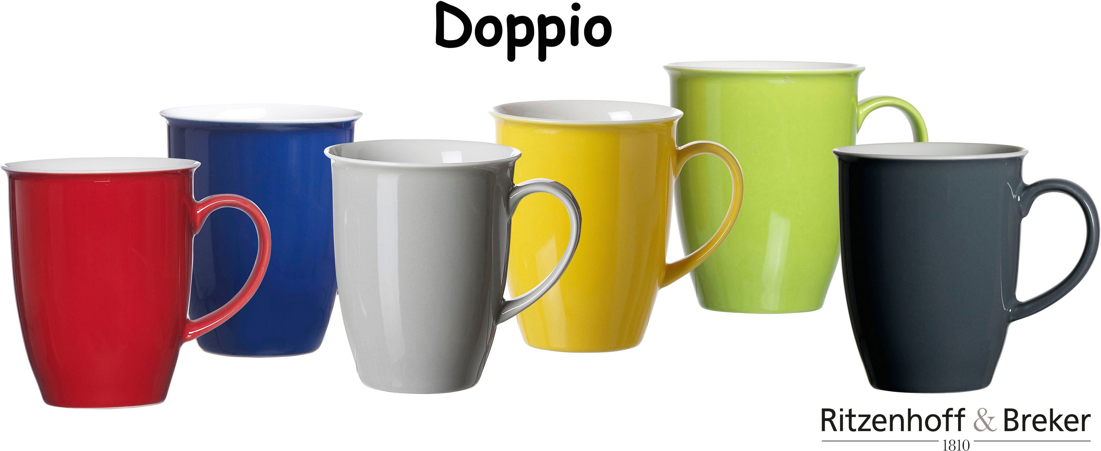 Ritzenhoff & Breker Beker Doppio (set, 4-delig)