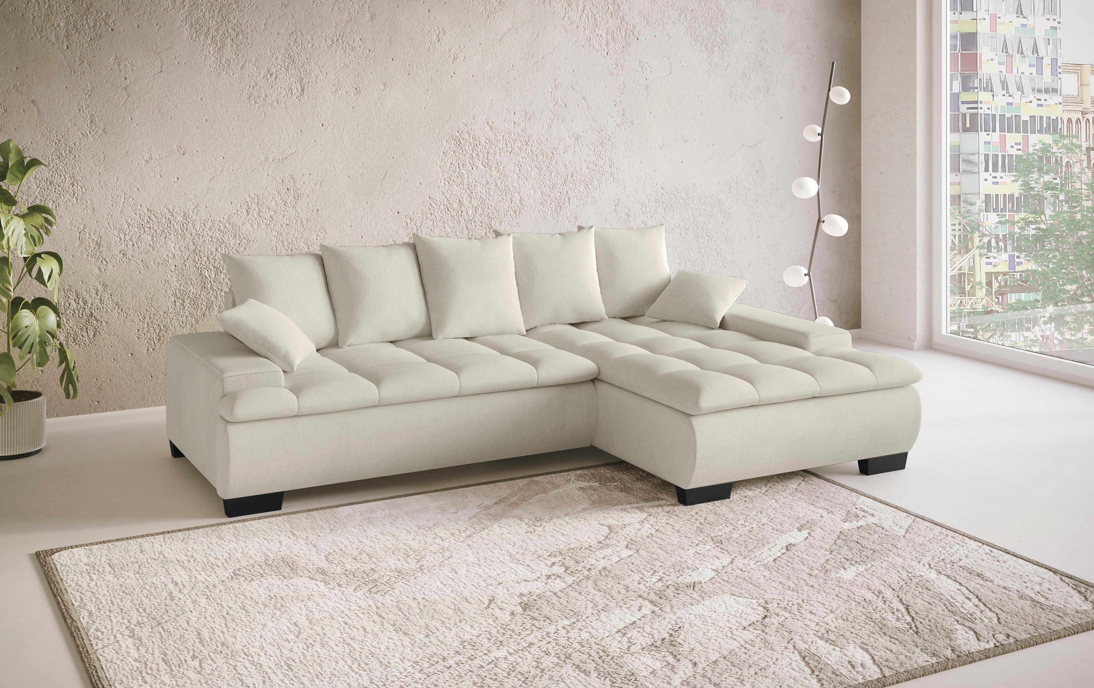 Mr. Couch Hoekbank Haiti II, L-vorm Optioneel met koudschuim, bed, bedlade