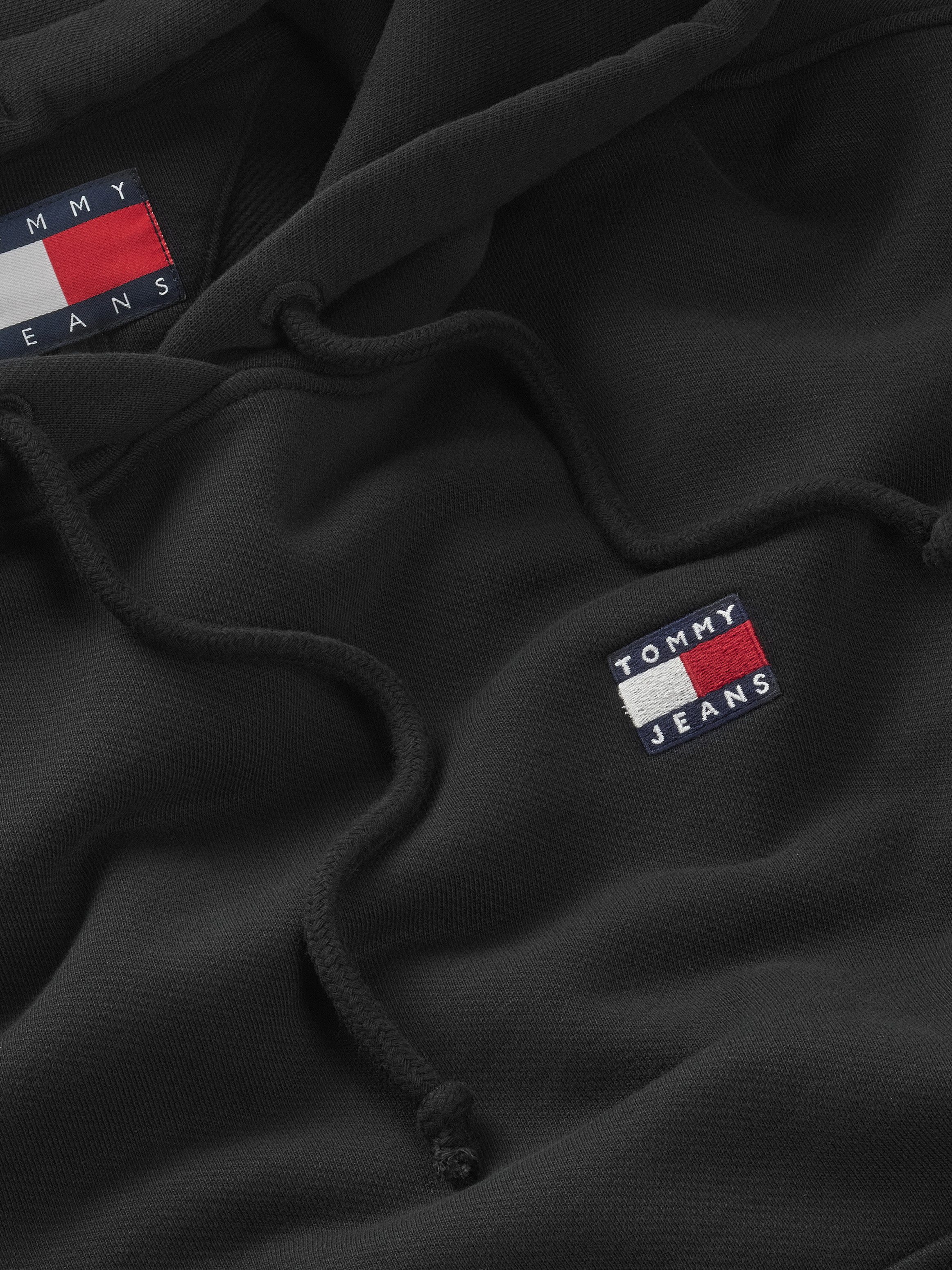 Tommy Jeans Curve Hoodie TJW BXY BADGE HOODIE EXT in grote maten, capuchon, badge
