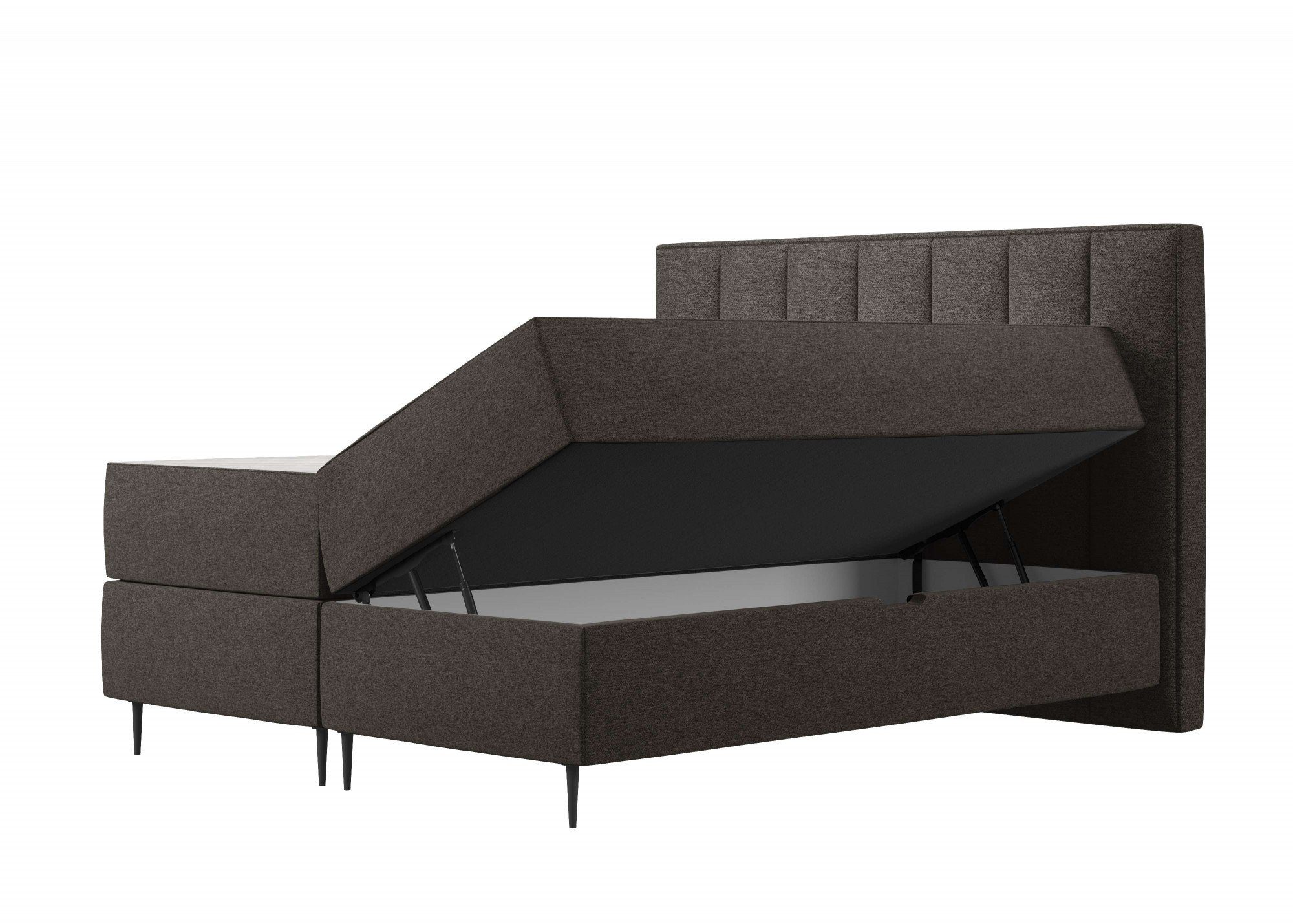Places of Style Boxspring Rita met pocketveringsmatras en bedkist