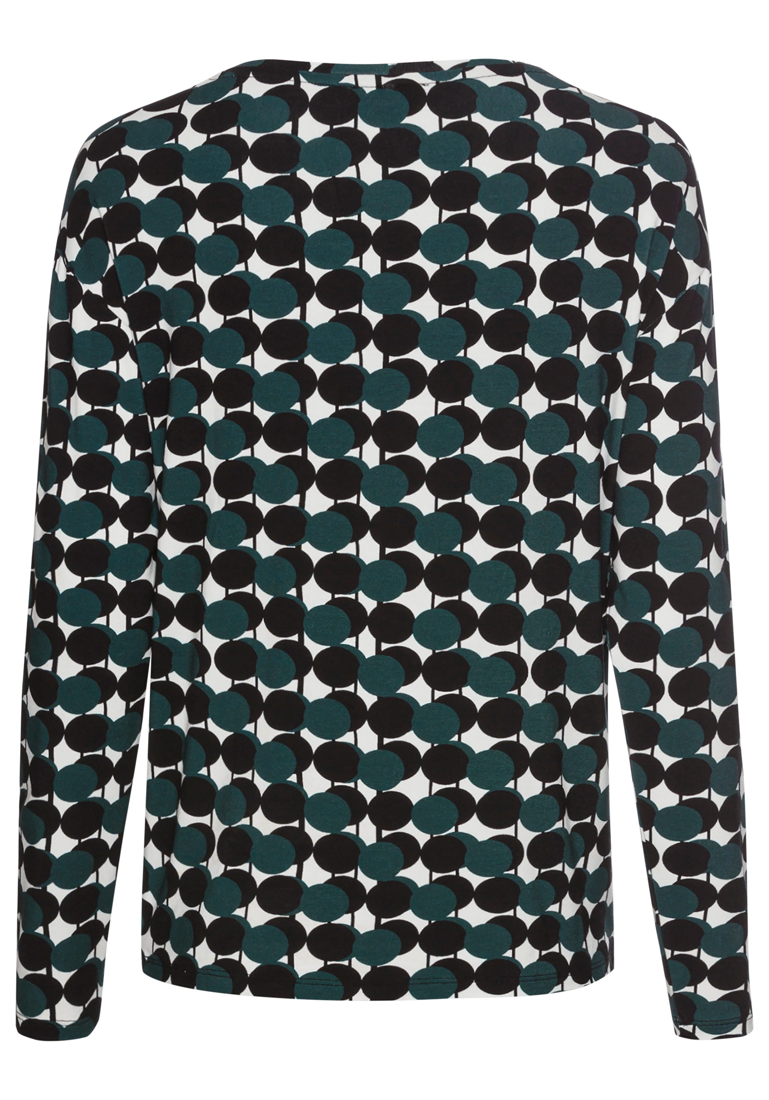 HECHTER PARIS Shirt met lange mouwen met mooie all-over print