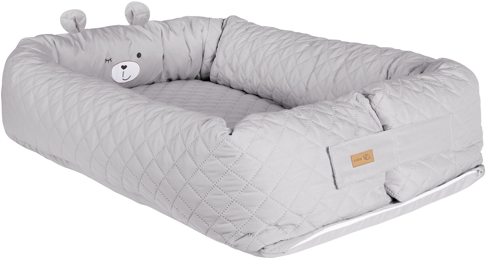 Roba Wiegje Babylounge, roba stijl, Sammy, grijs babykamer grijs