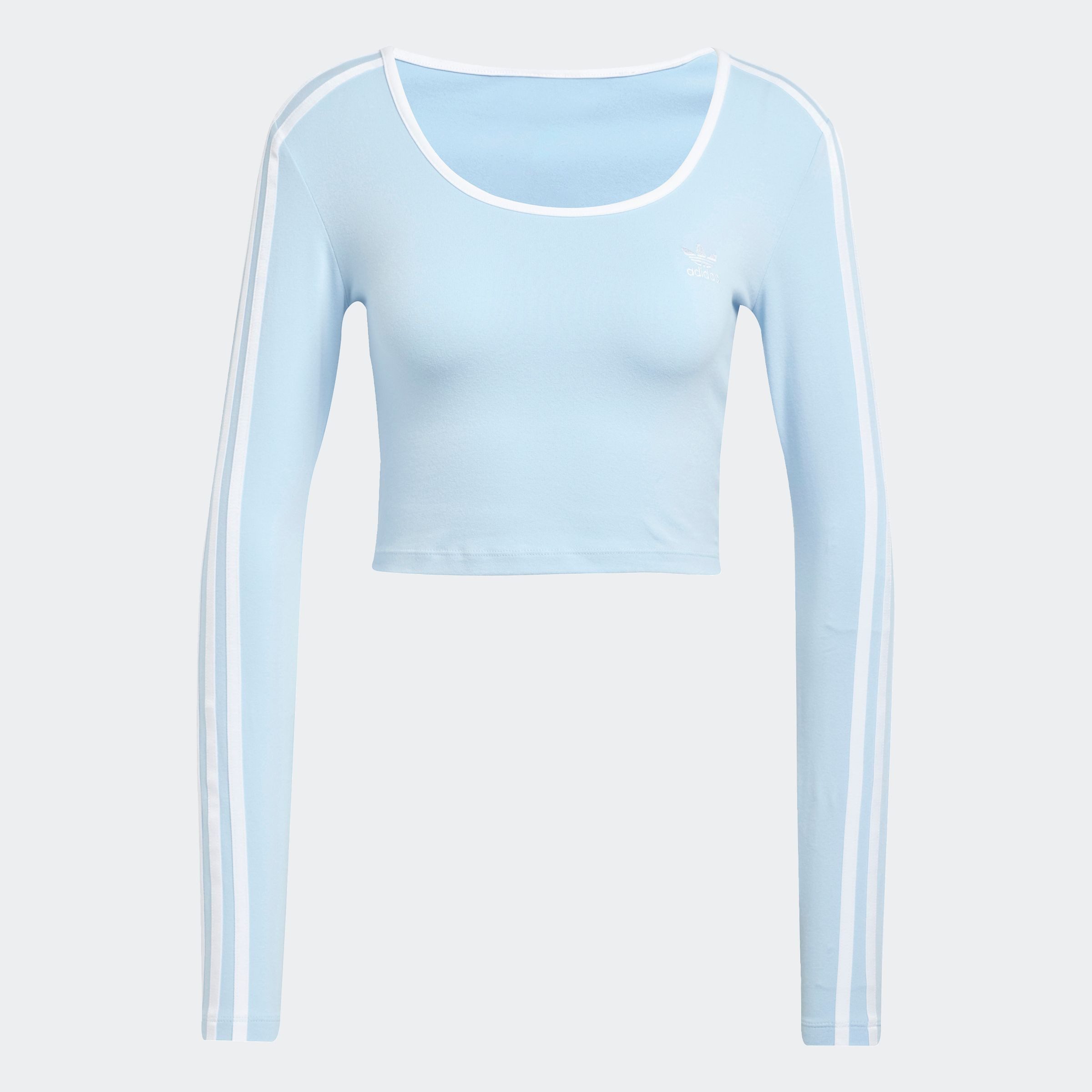 adidas Originals Shirt met lange mouwen 3S LS CROP