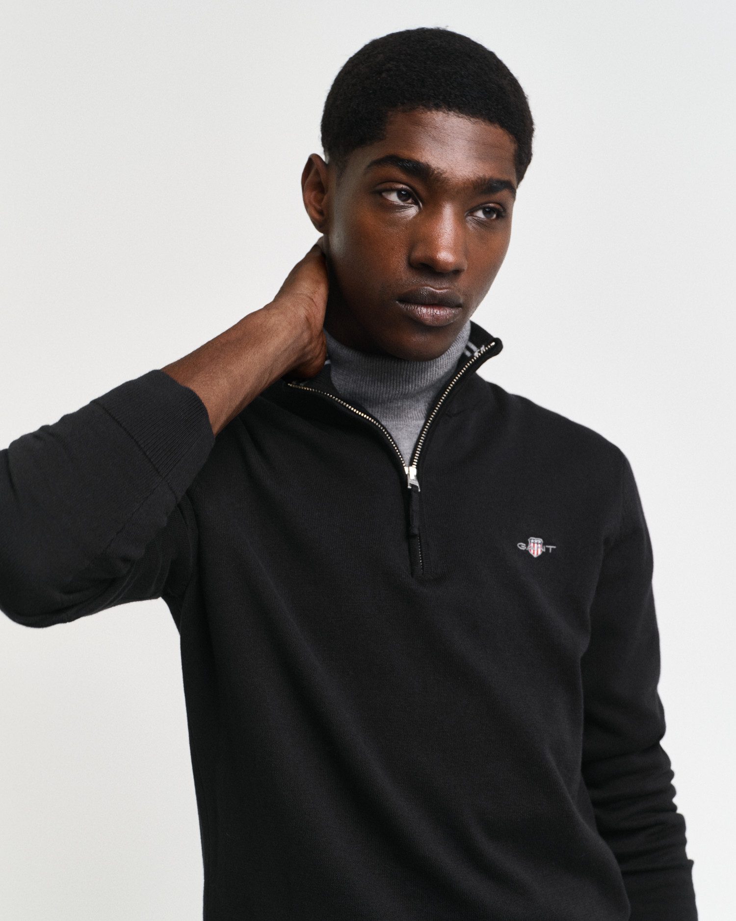 Gant Schipperstrui CLASSIC COTTON HALF ZIP