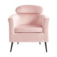 fauteuil (1 stuk) roze