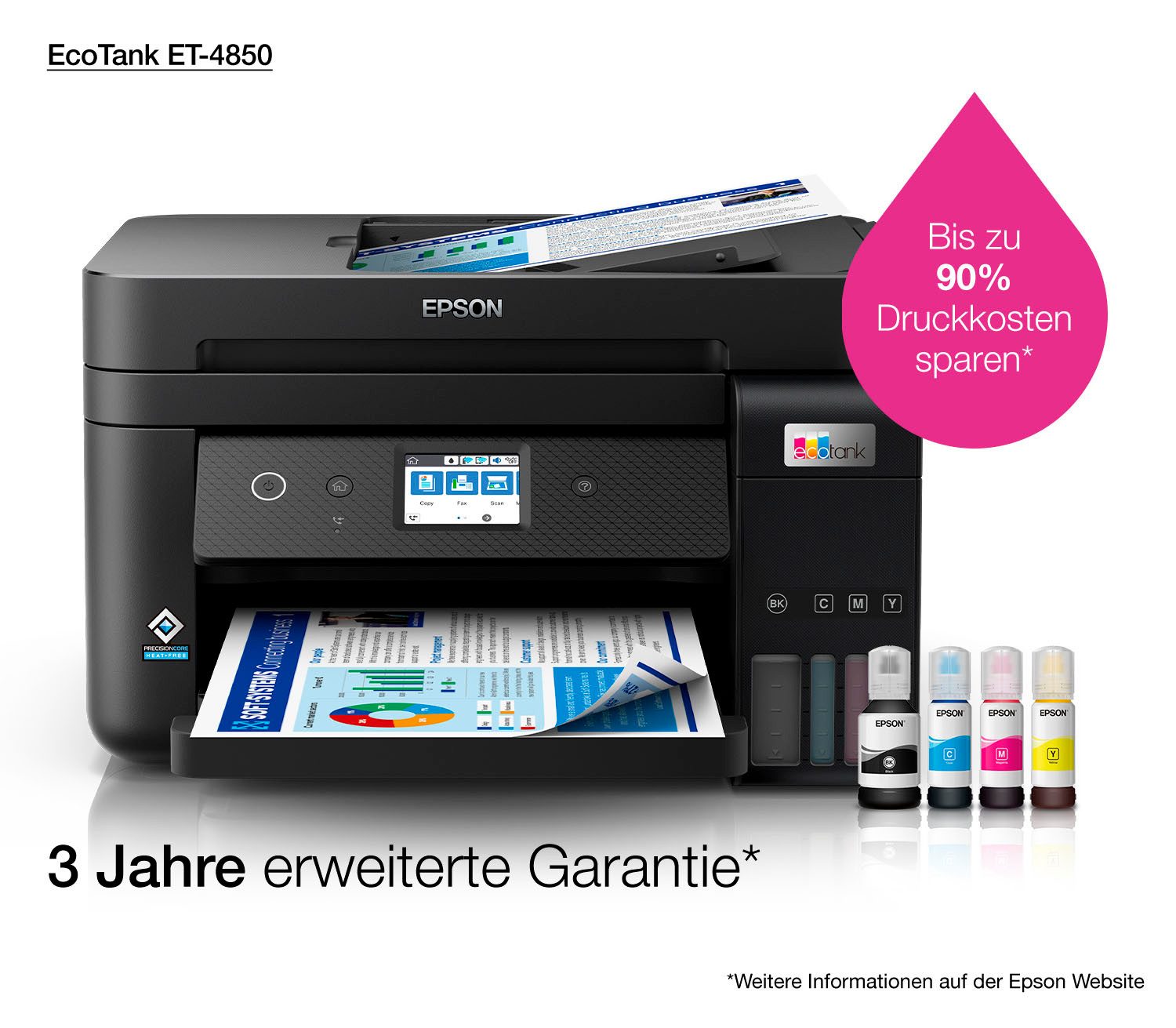 Epson All-in-oneprinter EcoTank ET-4850