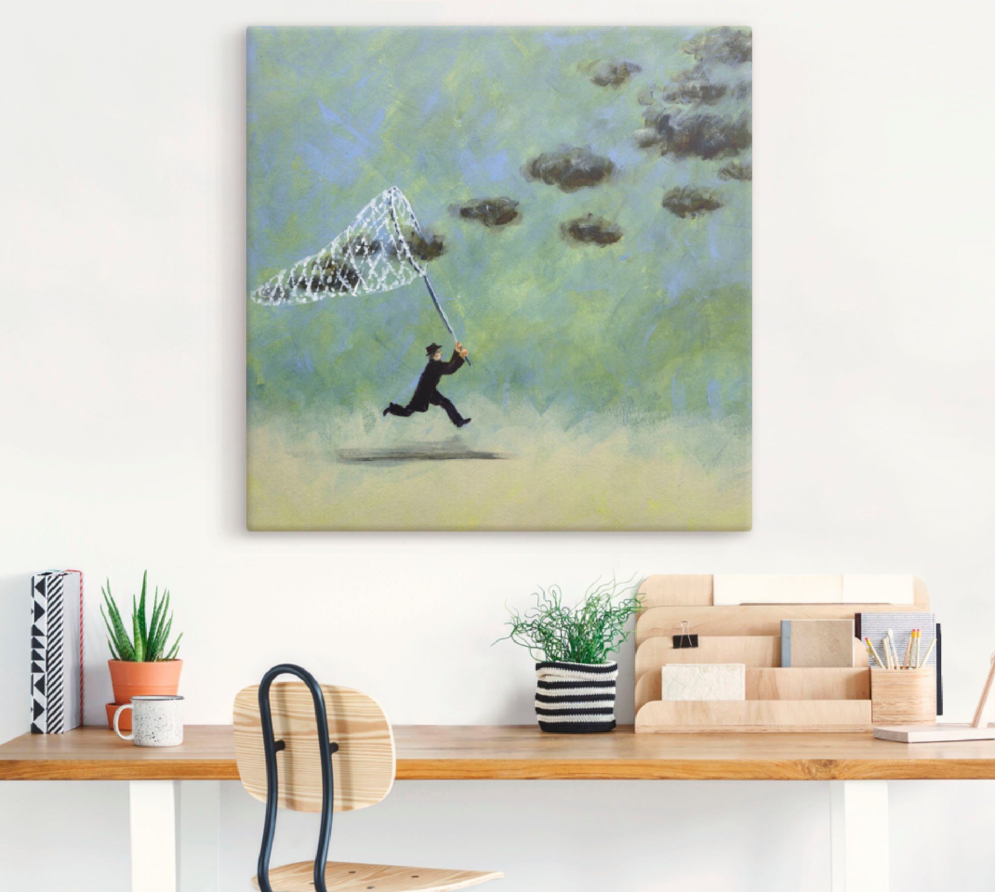 Artland Artprint Wolkenvanger als artprint op linnen, poster, muursticker in verschillende maten