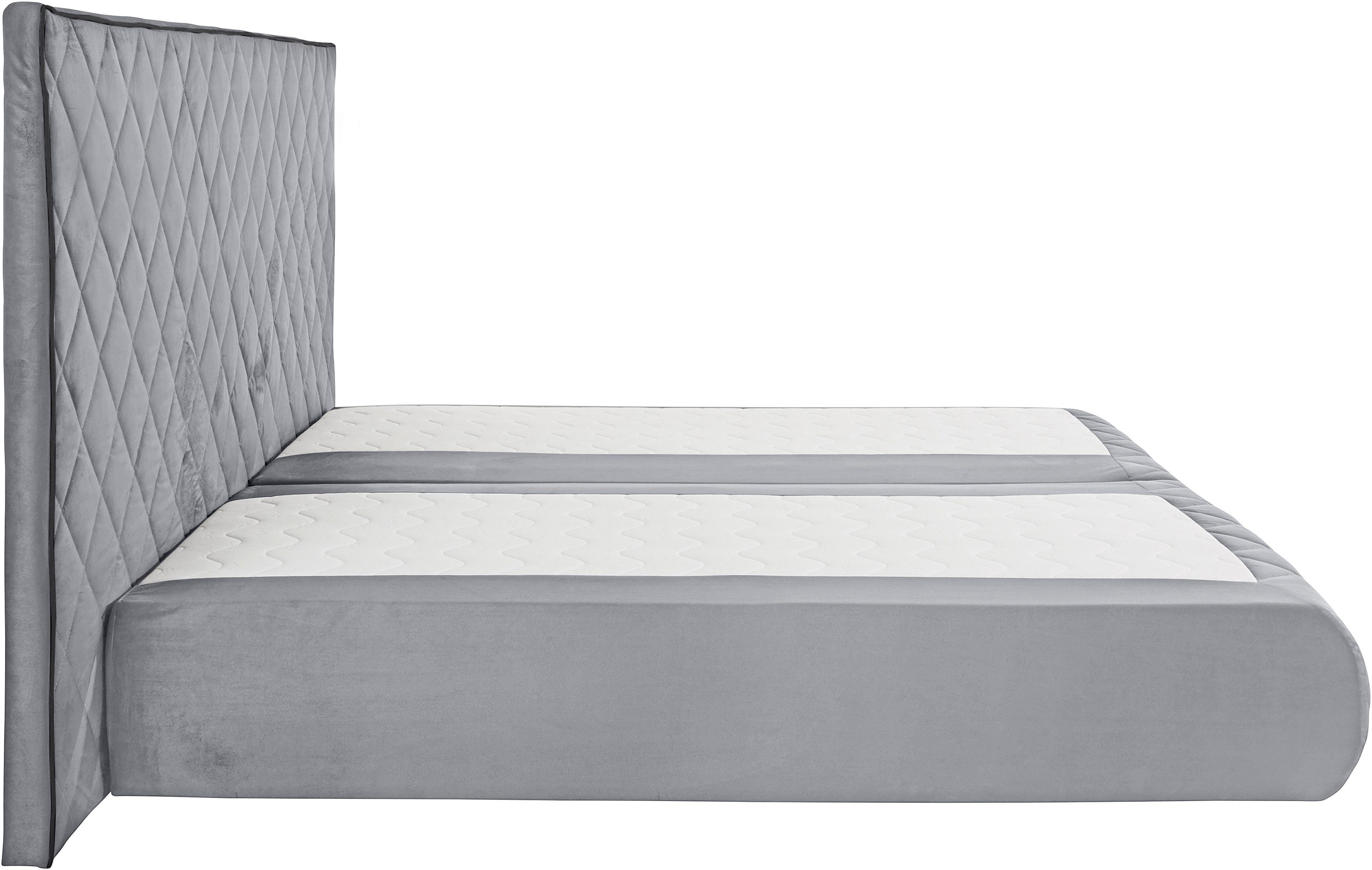 Places of Style Boxspring Alaric naar keuze met en zonder stralen, topmatras pocketvering