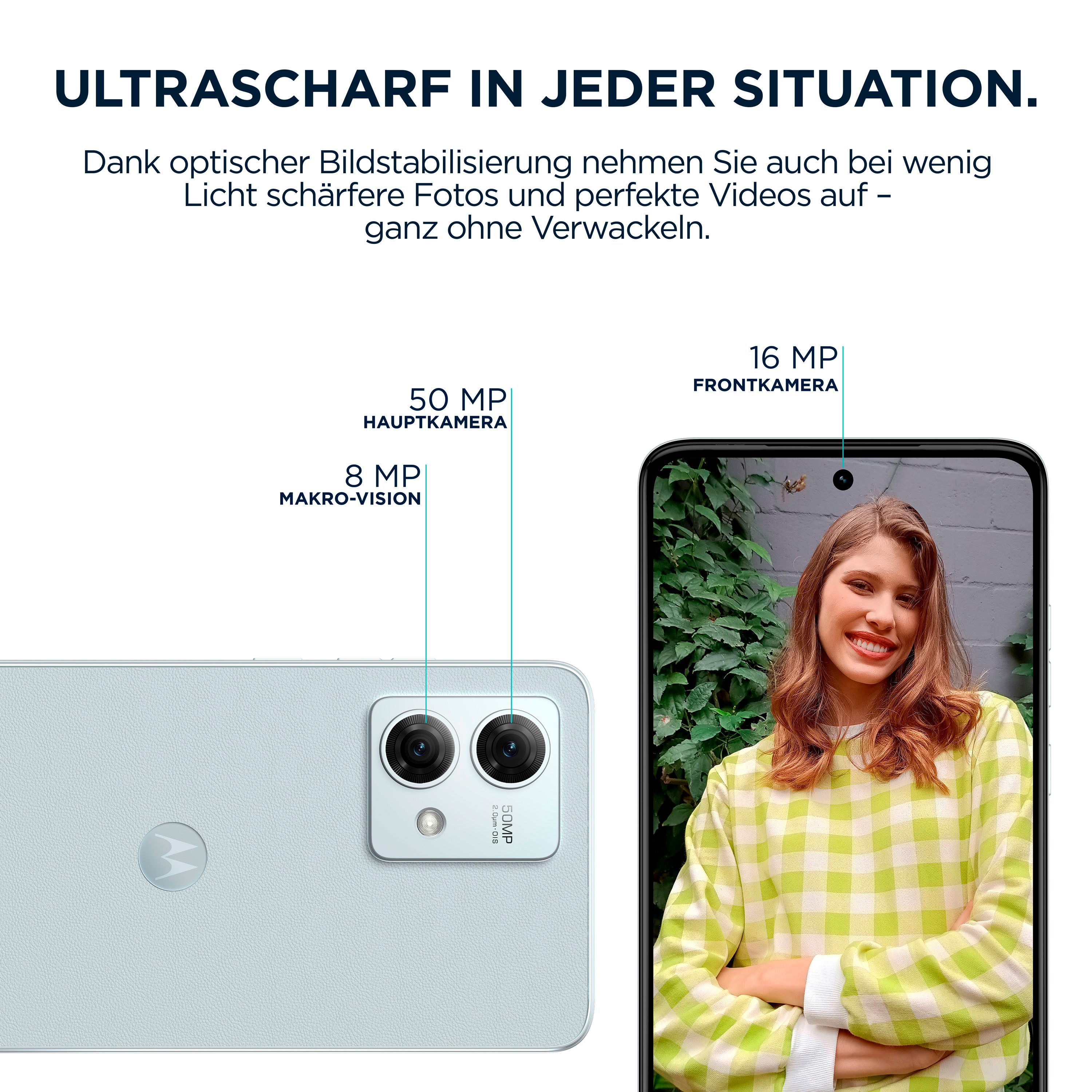 Motorola Smartphone Moto g84 5G, 256 GB, 2 sleuven voor sim/geheugen of sim/sim