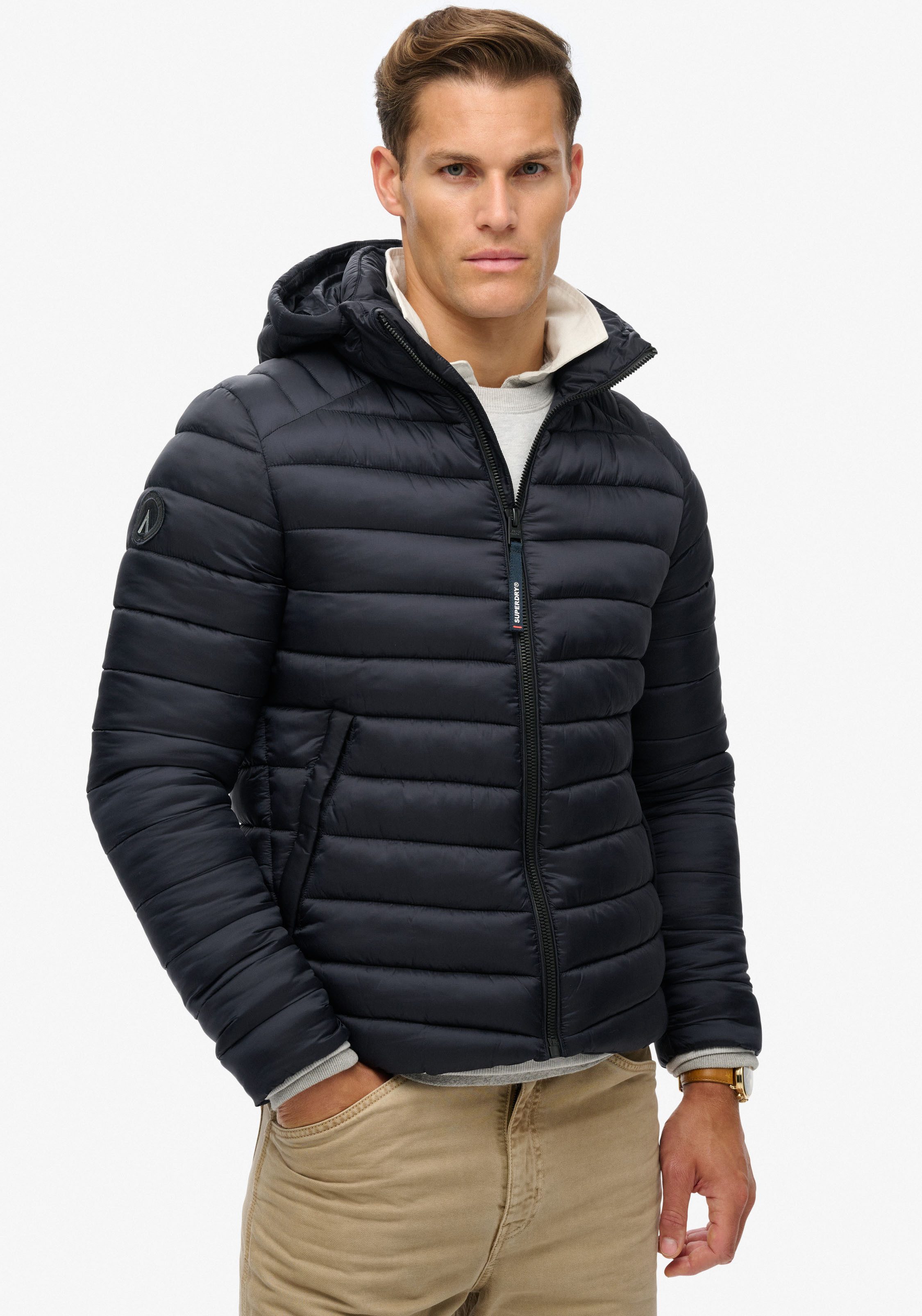 Superdry Gewatteerde jas HOODED FUJI SPORT PADDED JKT