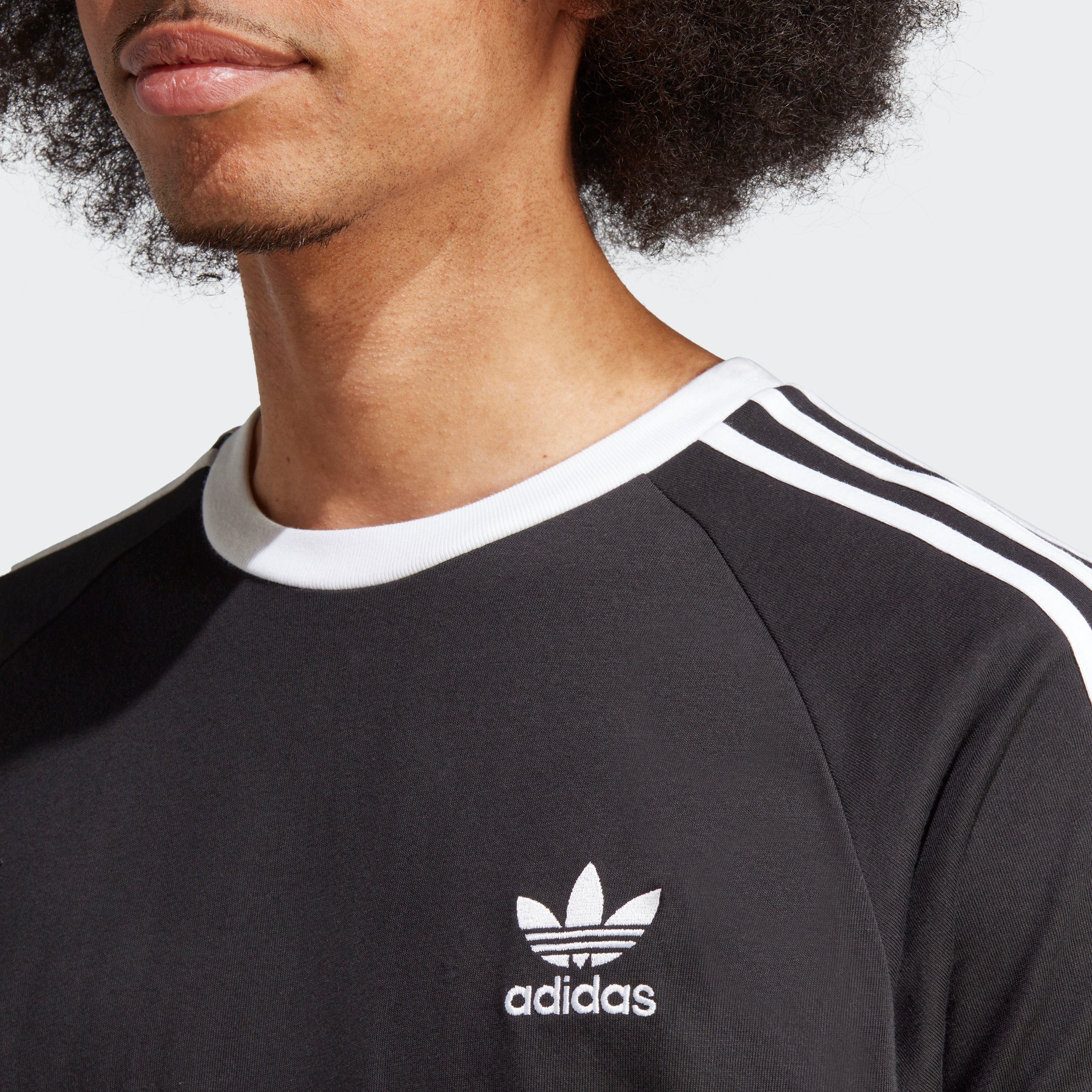 adidas Originals T-shirt 3-STRIPES TEE drie-strepen t-shirt