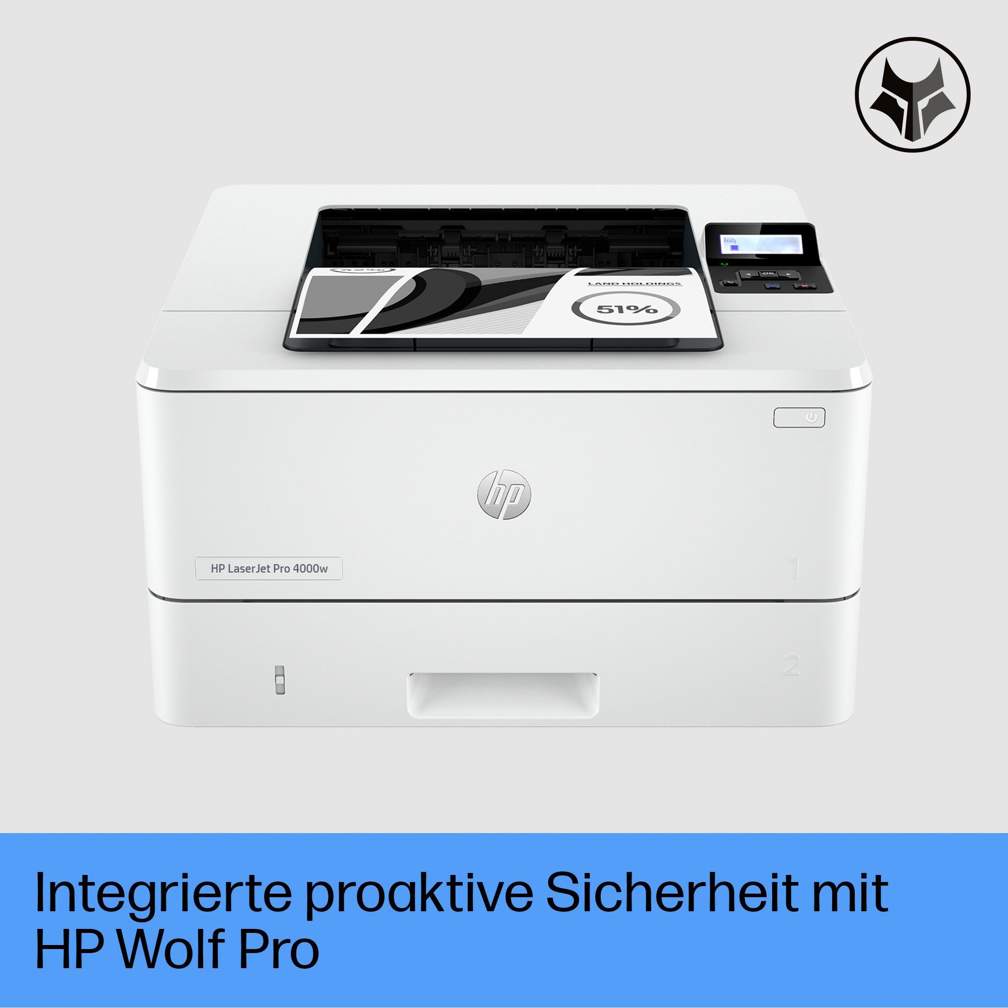HP Laserprinter LaserJet Pro 4002dw