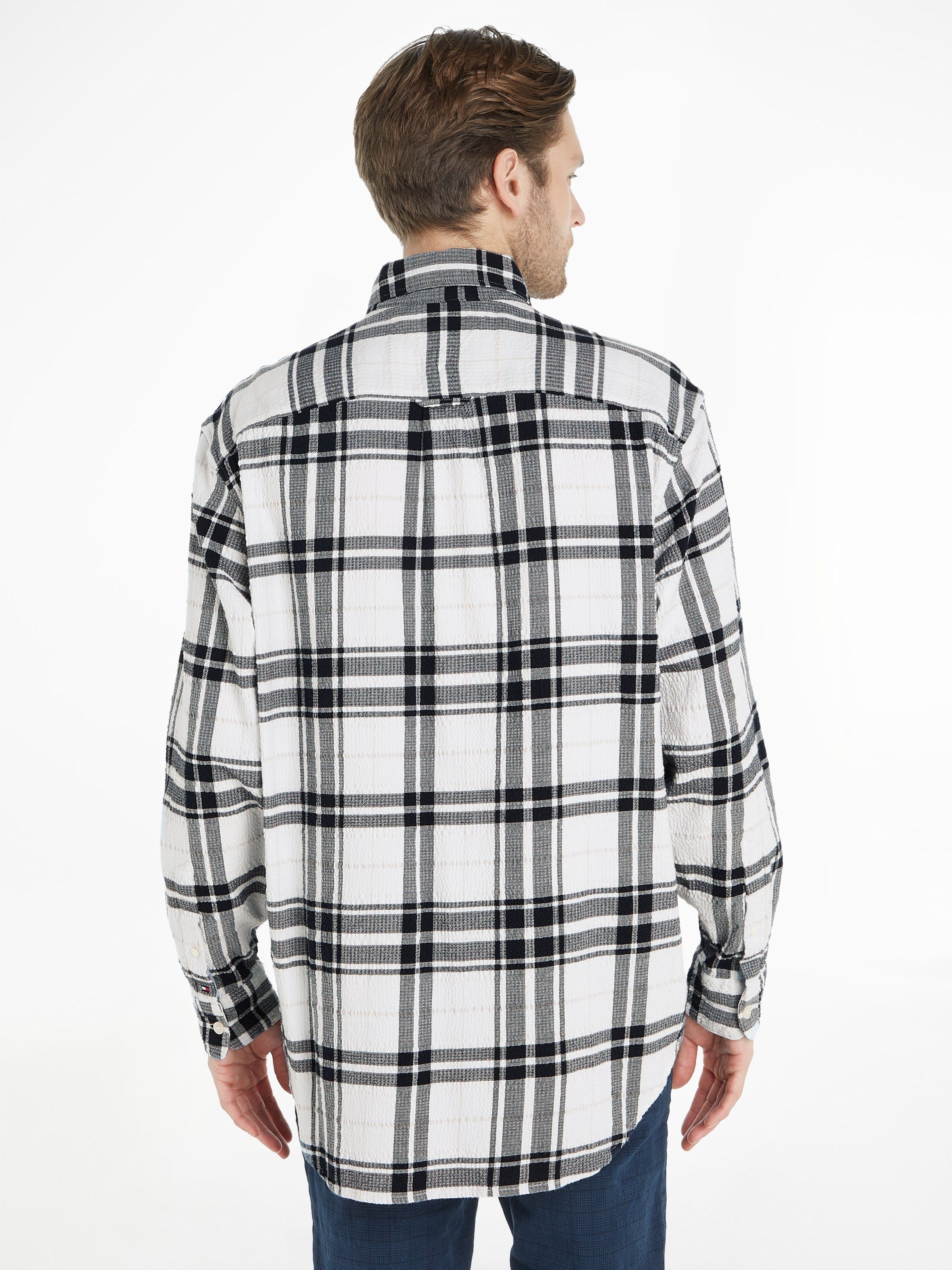 Tommy Hilfiger Overhemd met lange mouwen TONAL TARTAN SHIRT