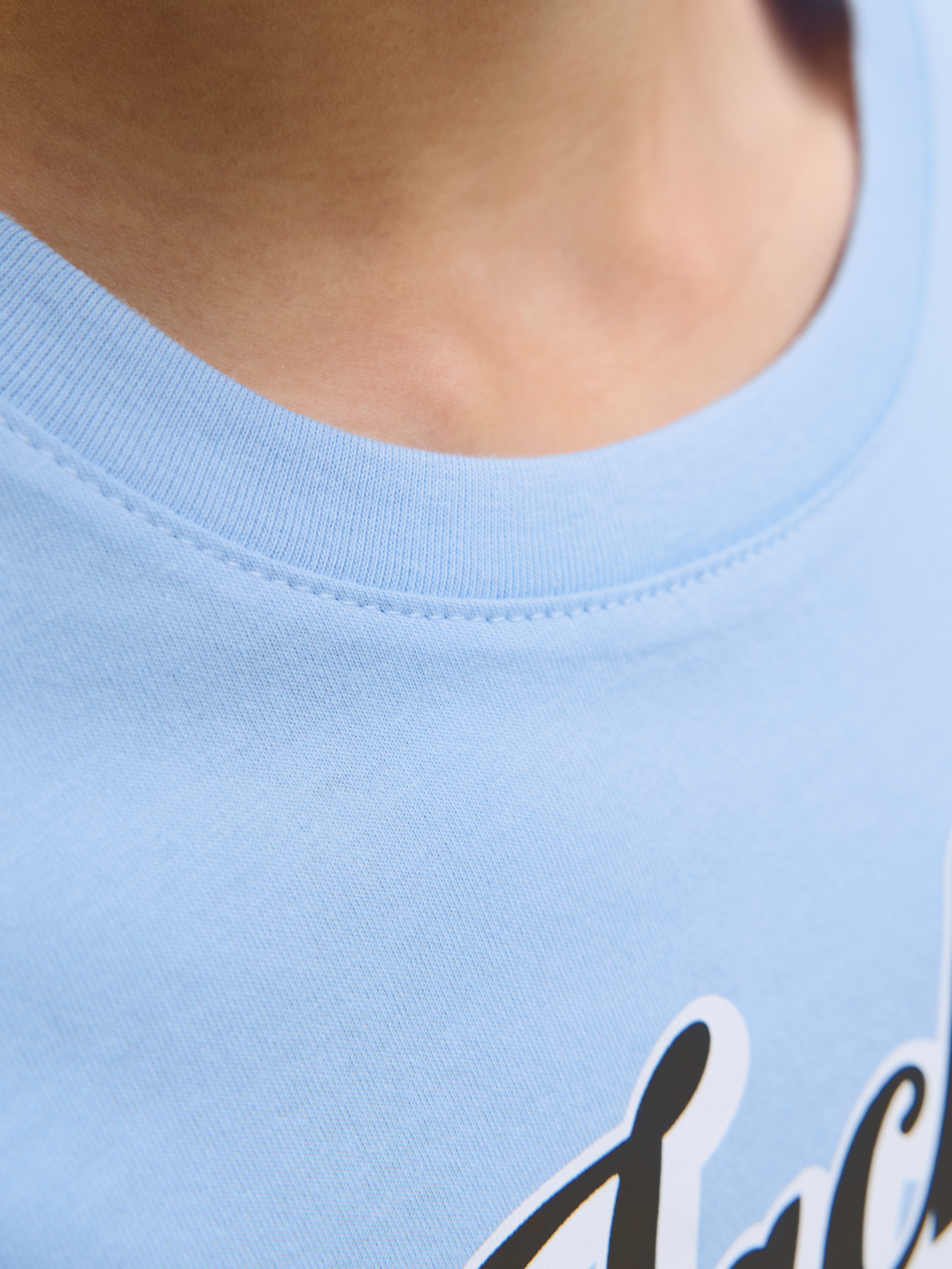 Jack & Jones Junior T-shirt JJELOGO TEE SS ONECK 2 COL AW25 NOOS JNR