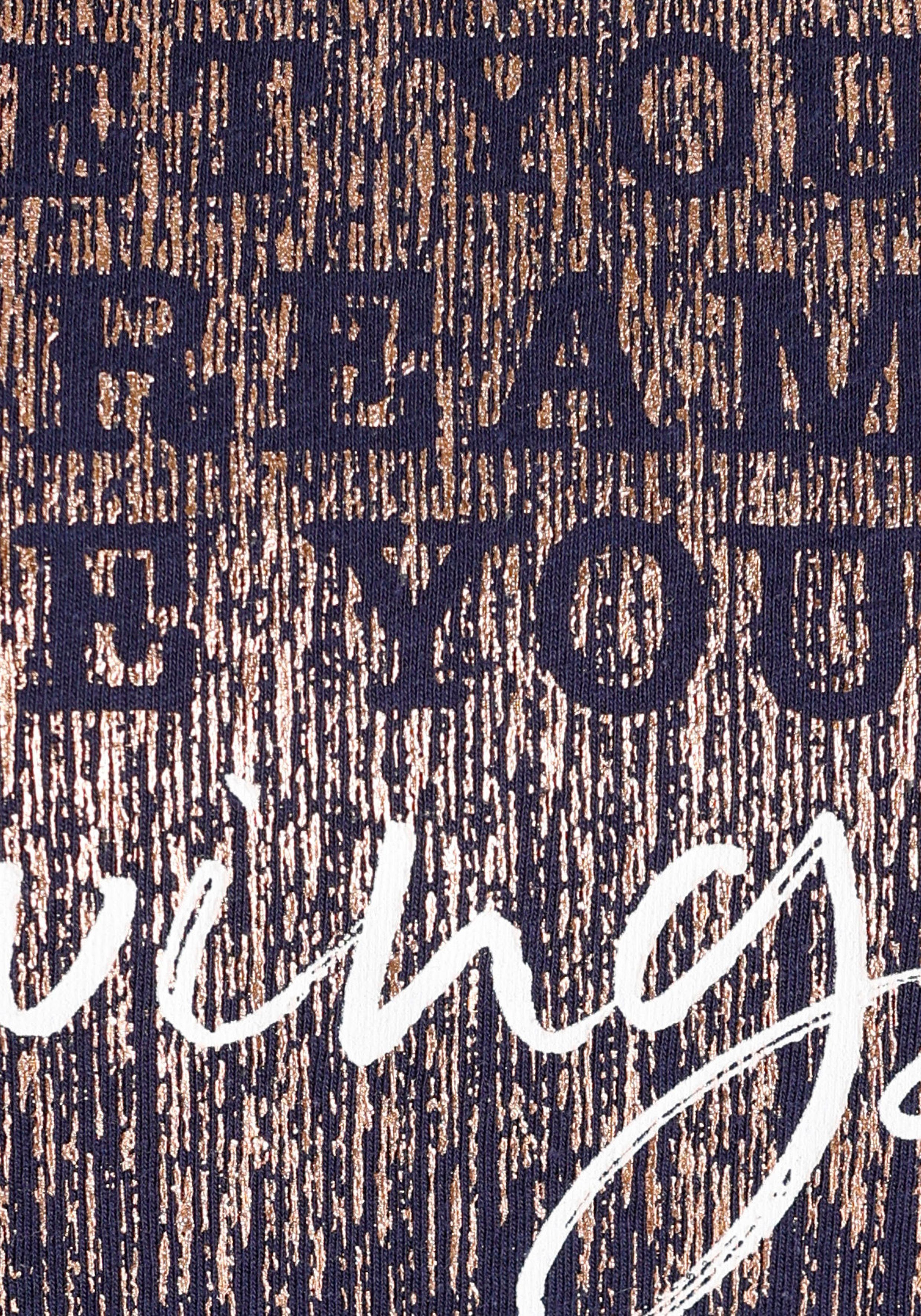 Vivance Dreams Nachthemd met een afgeronde zoom