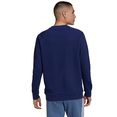 adidas originals sweatshirt adicolor classics trefoil blauw