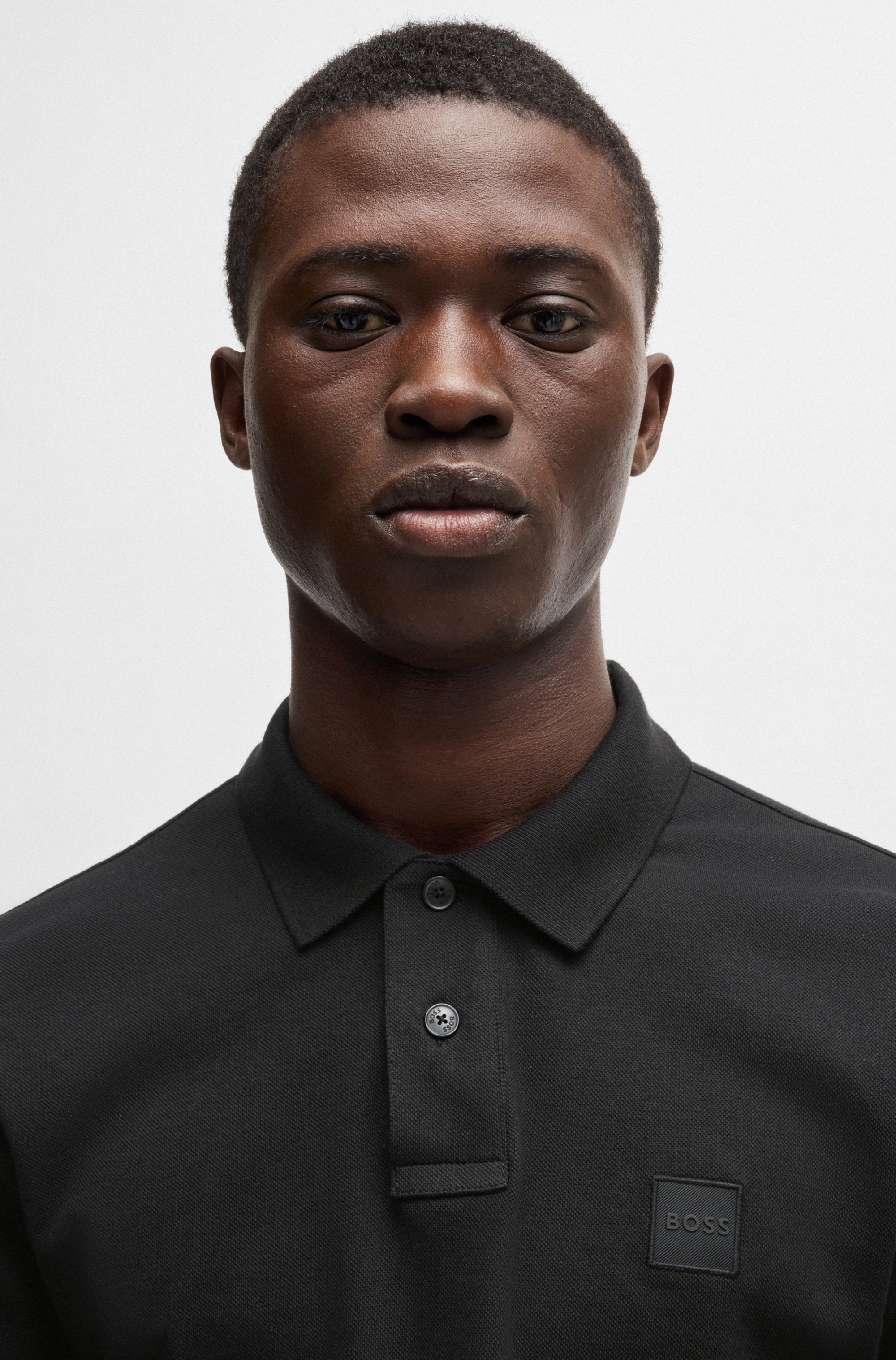 Boss Orange Poloshirt Passerby met boss badge