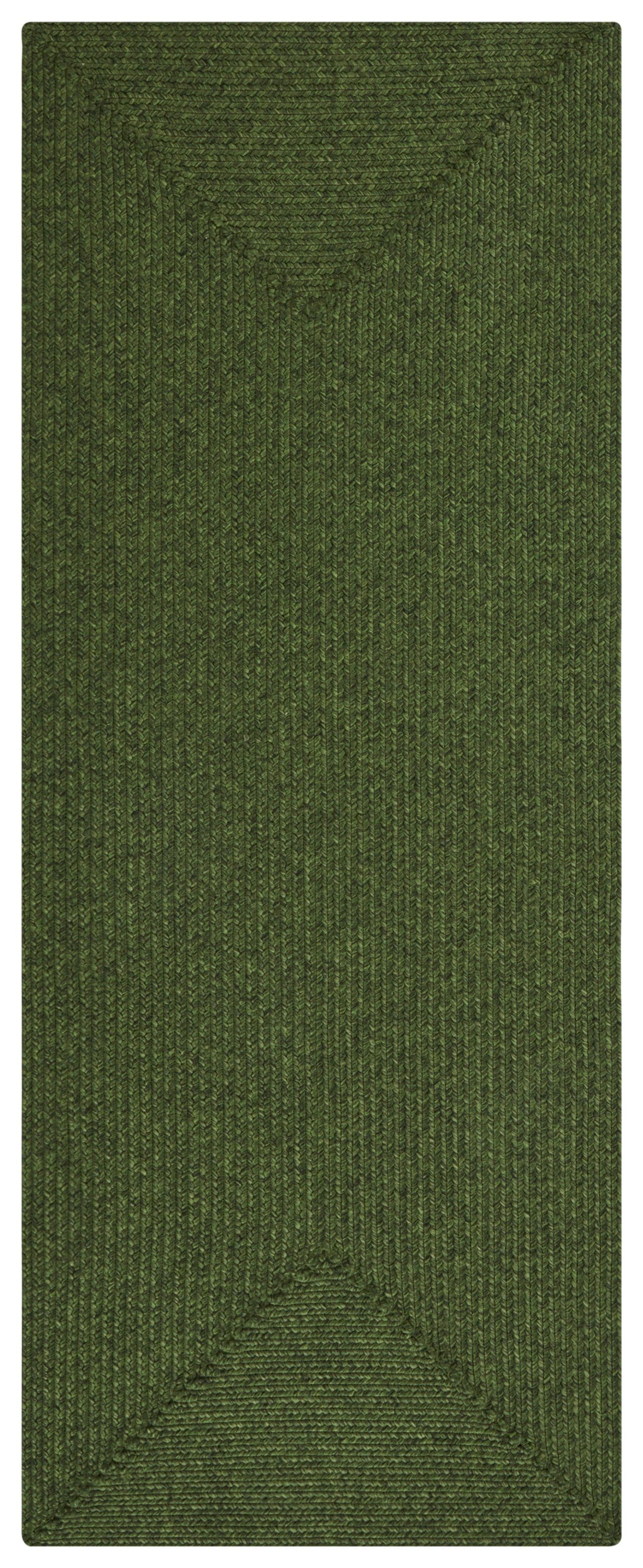 NORTHRUGS Vloerkleed Trenzado In- & outdoor, handgemaakt-look, loper, weerbestendig, balkon, woonkamer
