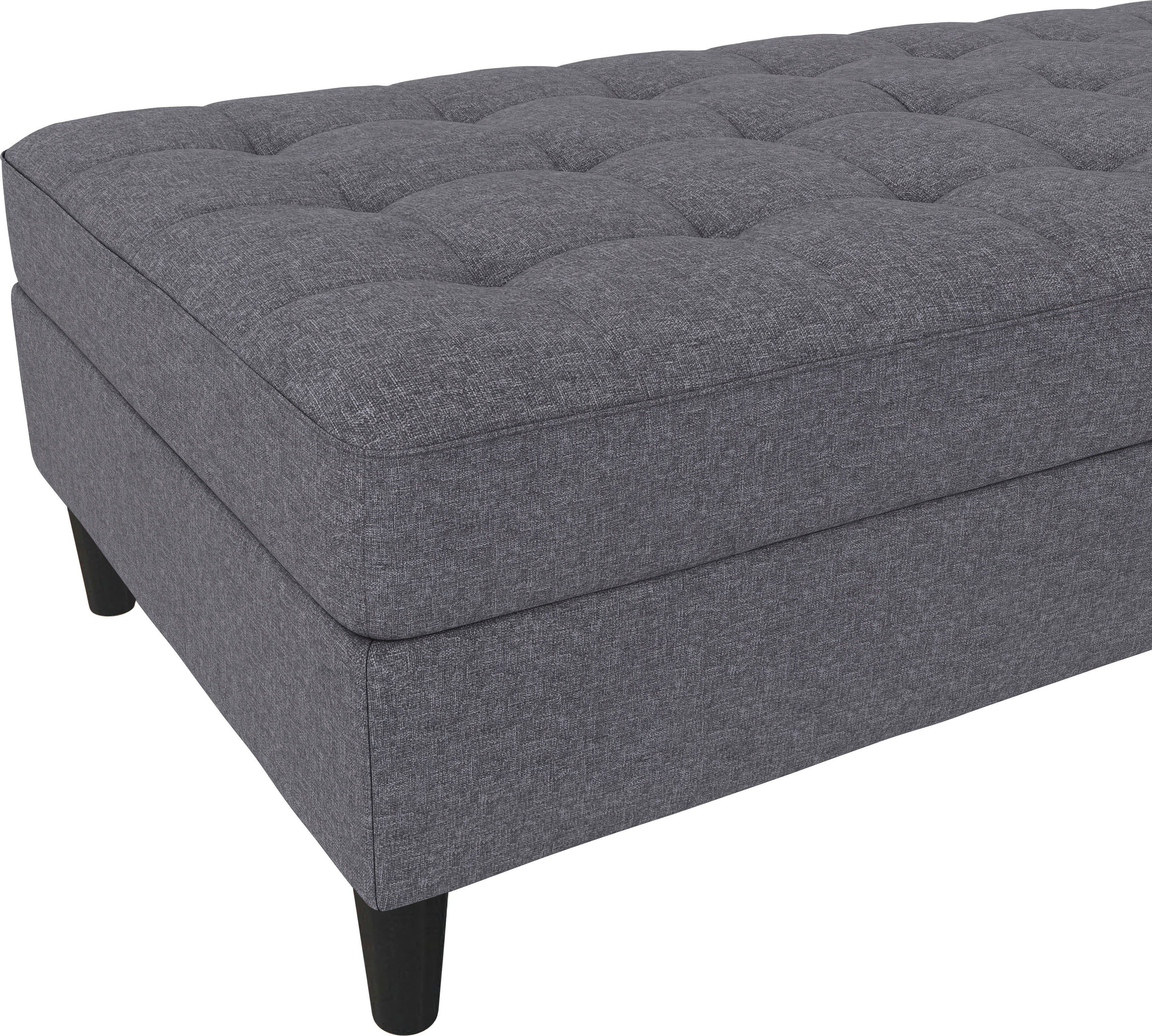 Dorel Home Hocker met bergruimte Presley Hocker met bergruimte, vrij plaatsbaar, zithoogte 43 cm