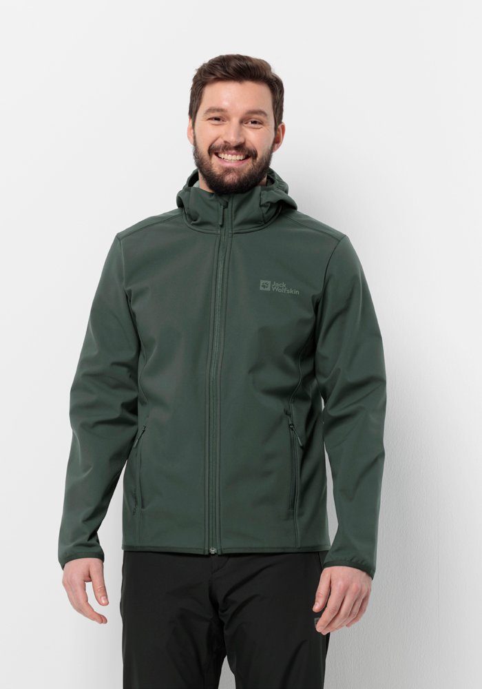 Jack Wolfskin Softshell-jack BORNBERG HOODY M
