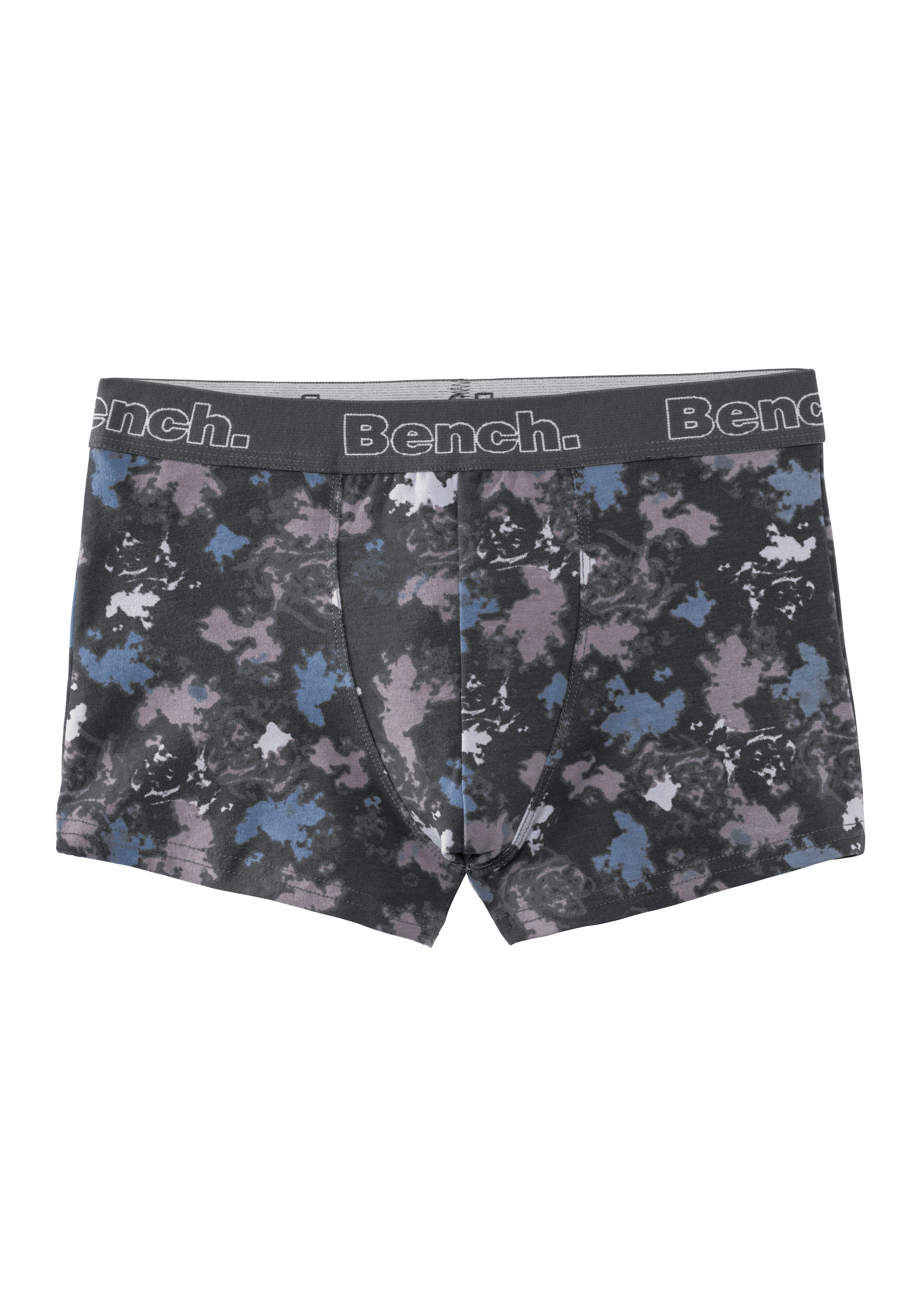 Bench. Boxershort voor jongens uni en gemusterd in een verpakking (set, 3 stuks)