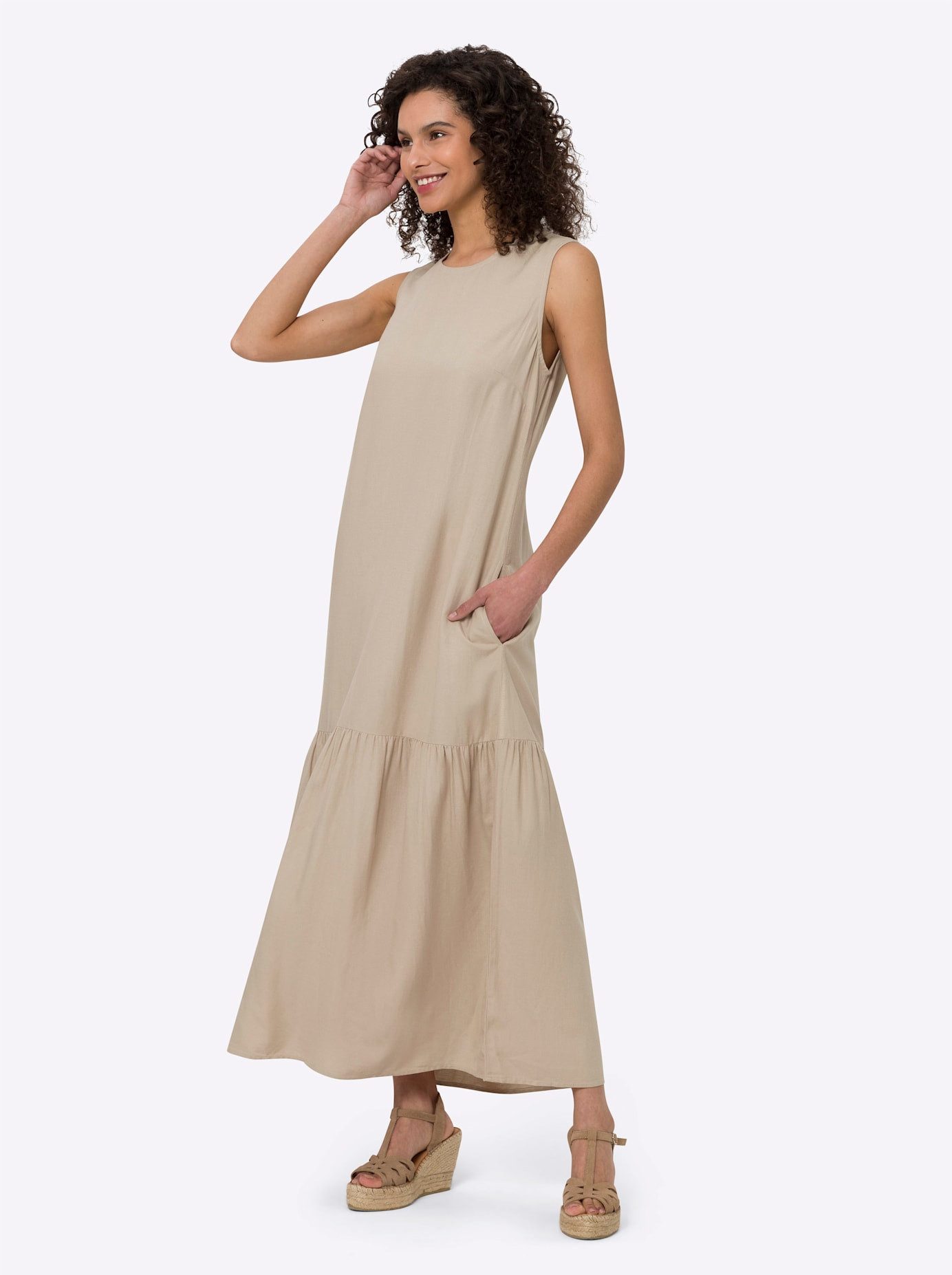 LINEA TESINI by Heine Jurk met bandjes Jurk